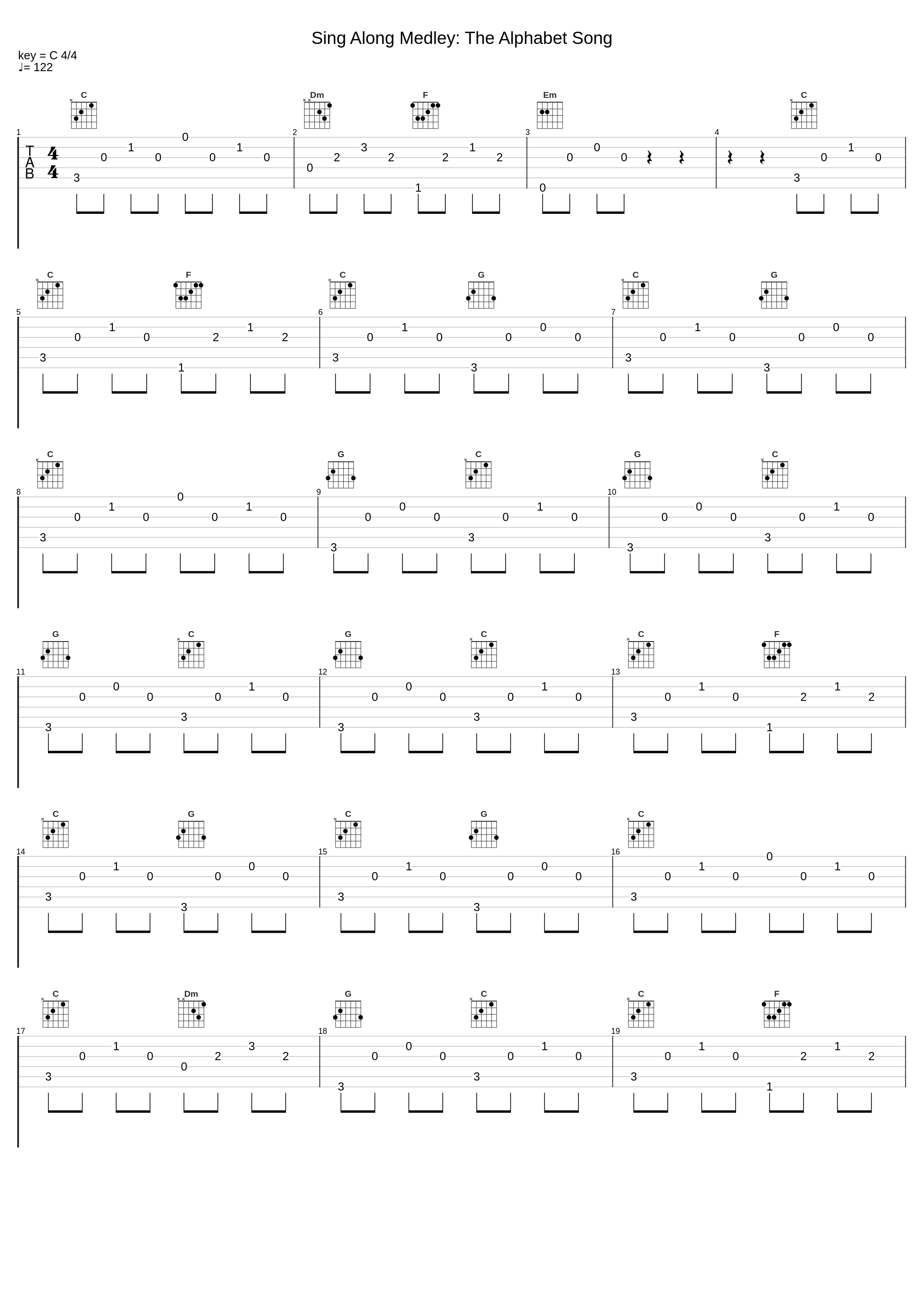 Sing Along Medley: The Alphabet Song_Max Q_1