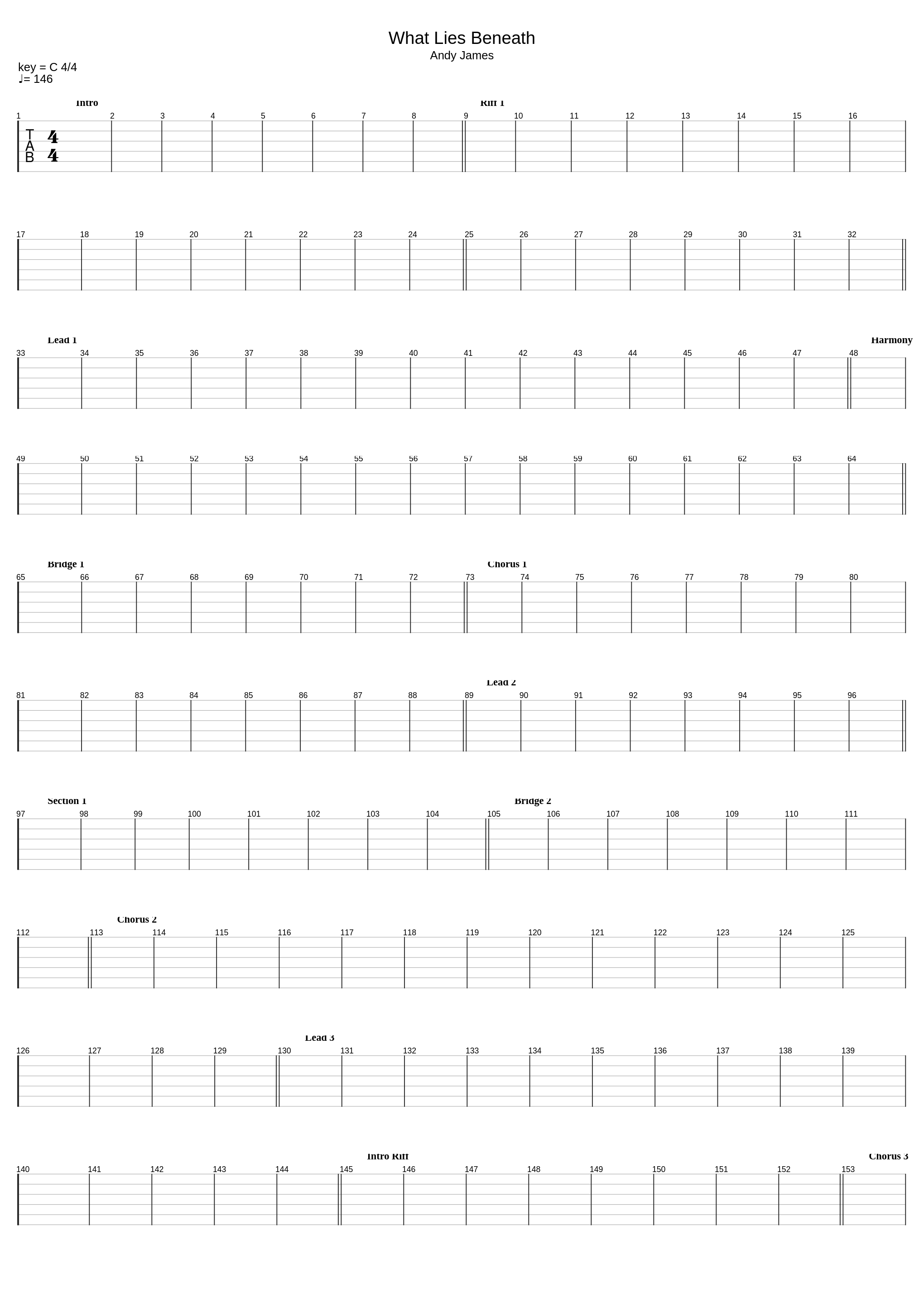 What Lies Beneath_A James_1