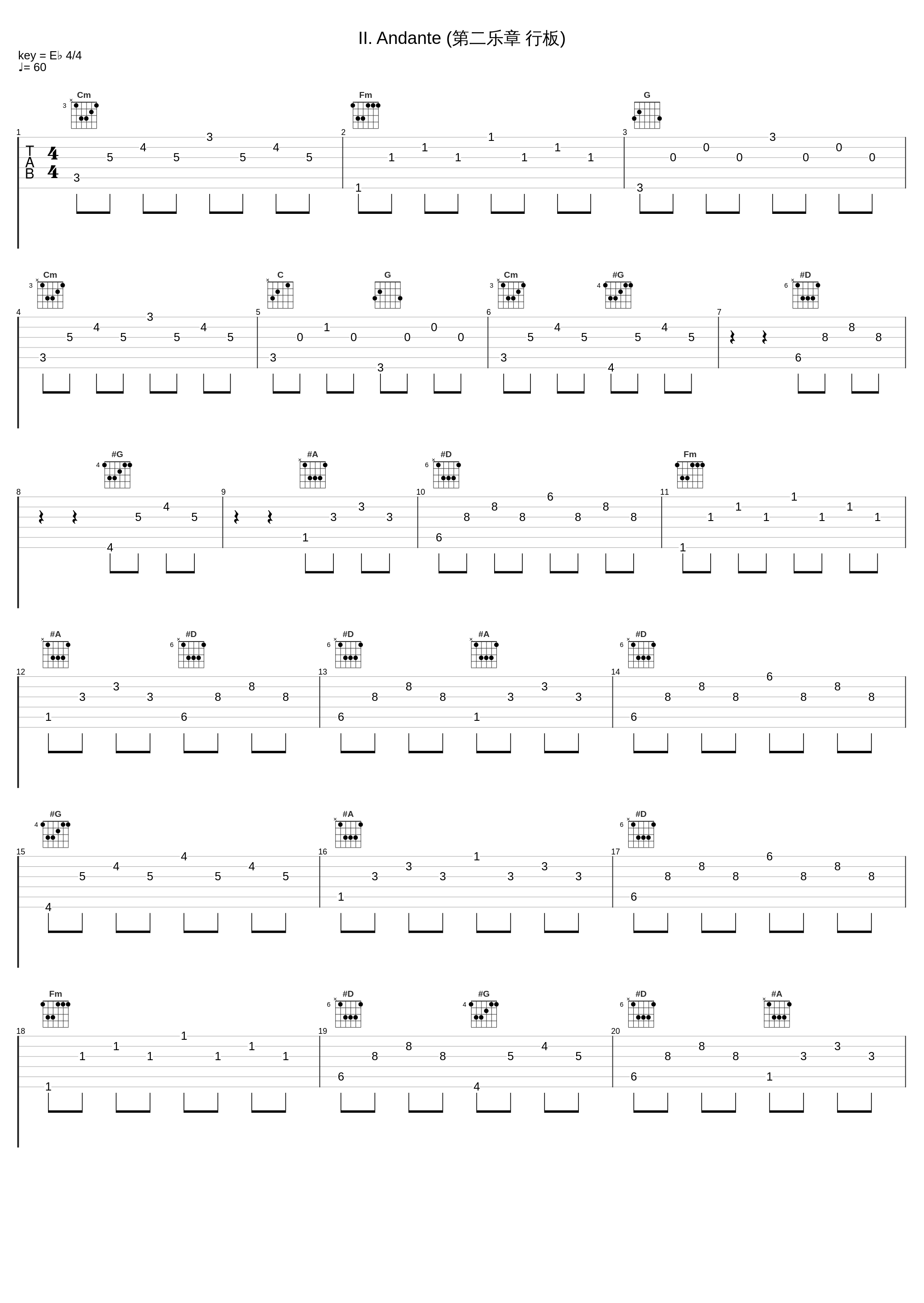 II. Andante (第二乐章 行板)_RSO Ljubljana,Alexander Von Pitamic_1