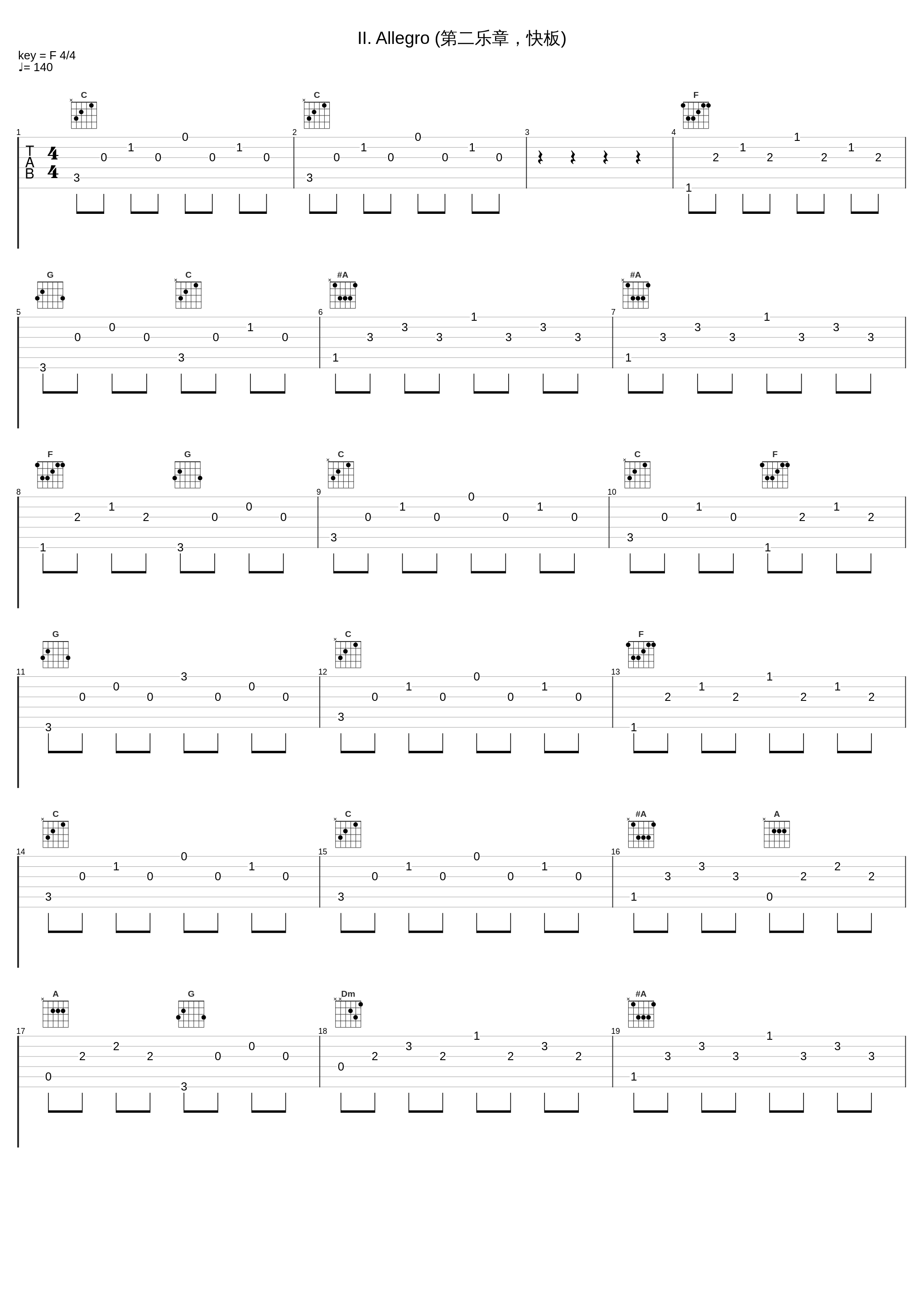 II. Allegro (第二乐章，快板)_Alexander Titov,Arcangelo Corelli_1