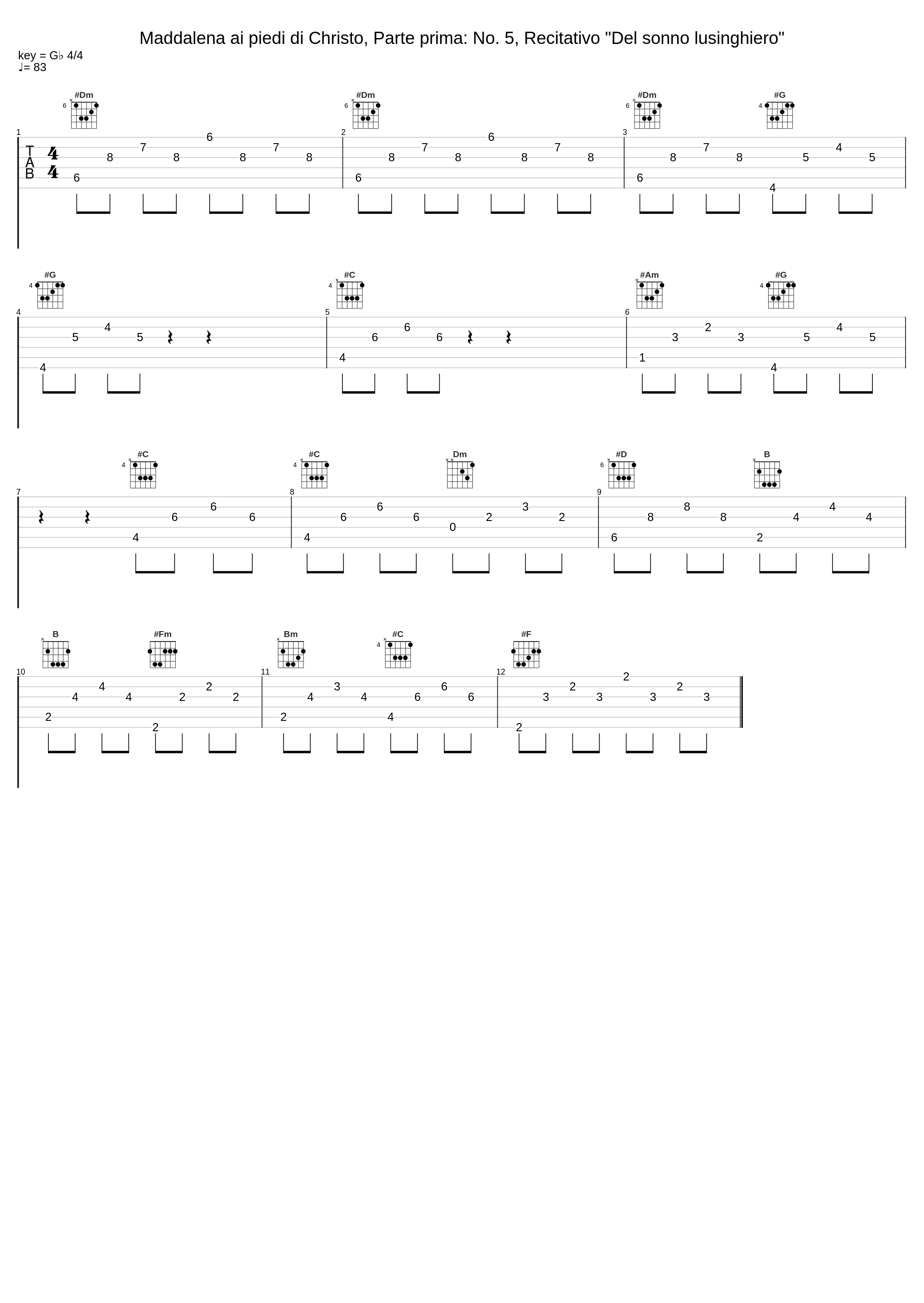 Maddalena ai piedi di Christo, Parte prima: No. 5, Recitativo "Del sonno lusinghiero"_Benedetta Mazzucato,Damien Guillon,Le Banquet Céleste,Antonio Caldara,Lodovico Forni_1