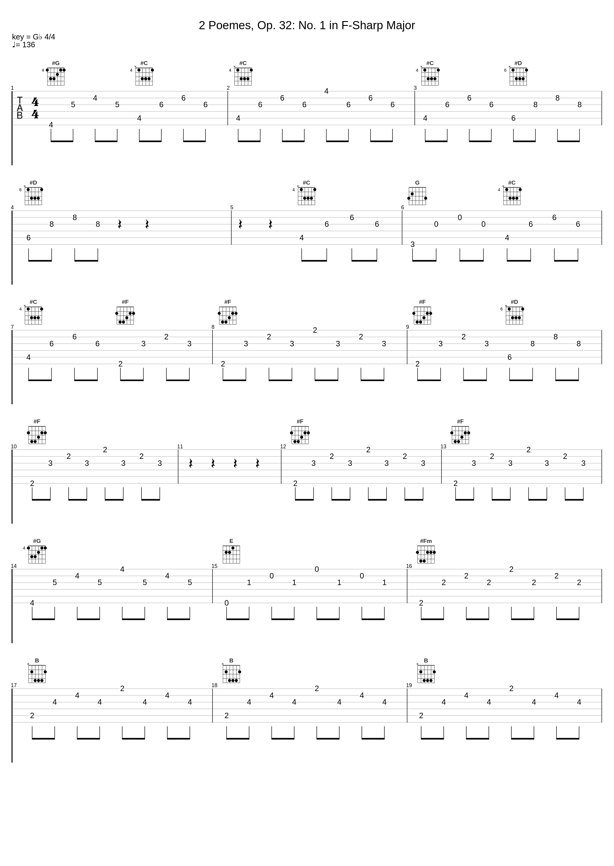 2 Poemes, Op. 32: No. 1 in F-Sharp Major_Cristina Ortiz,Alexander Scriabin_1