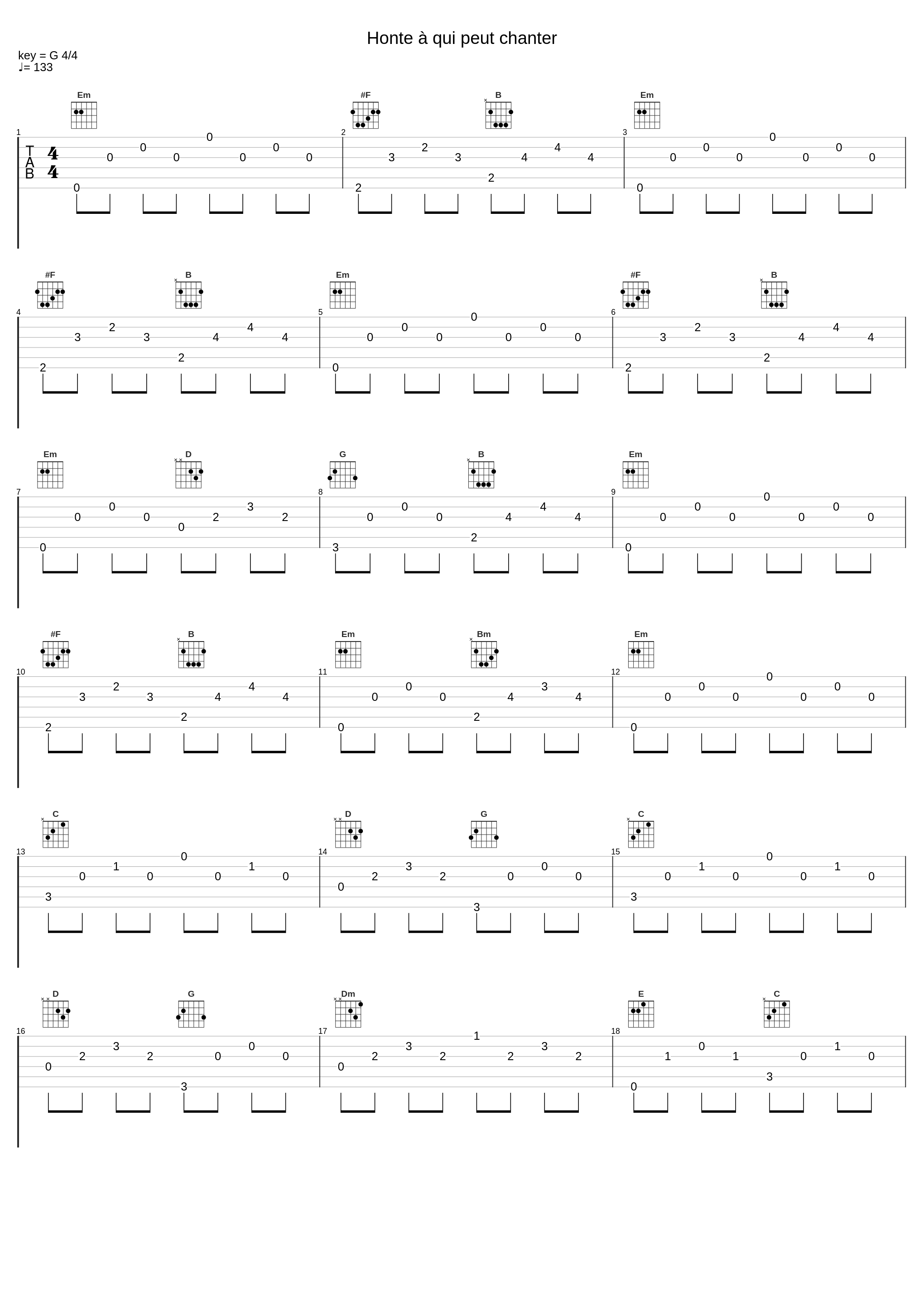 Honte à qui peut chanter_Maxime Le Forestier_1