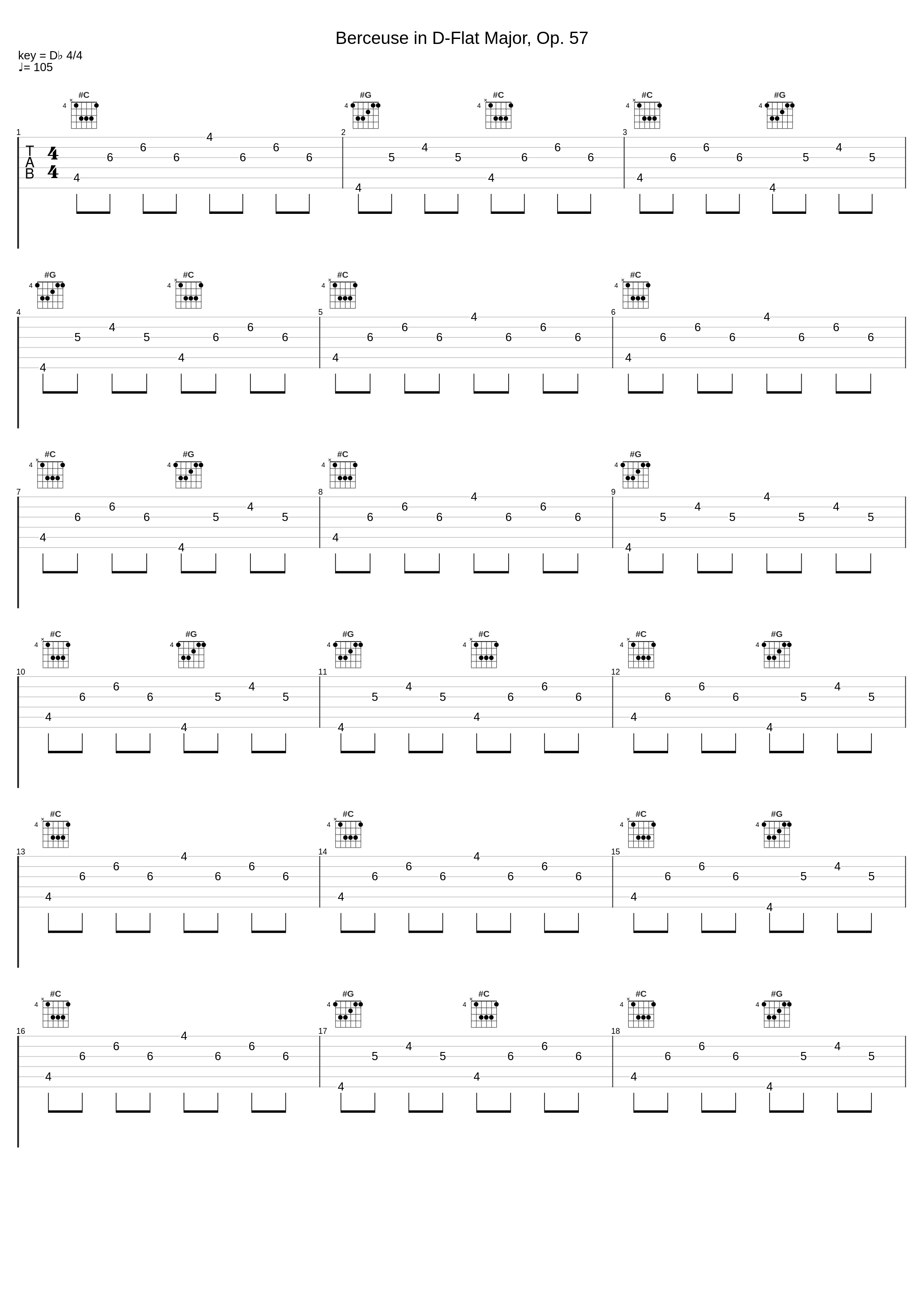 Berceuse in D-Flat Major, Op. 57_Rafał Alexander Łuszczewski_1