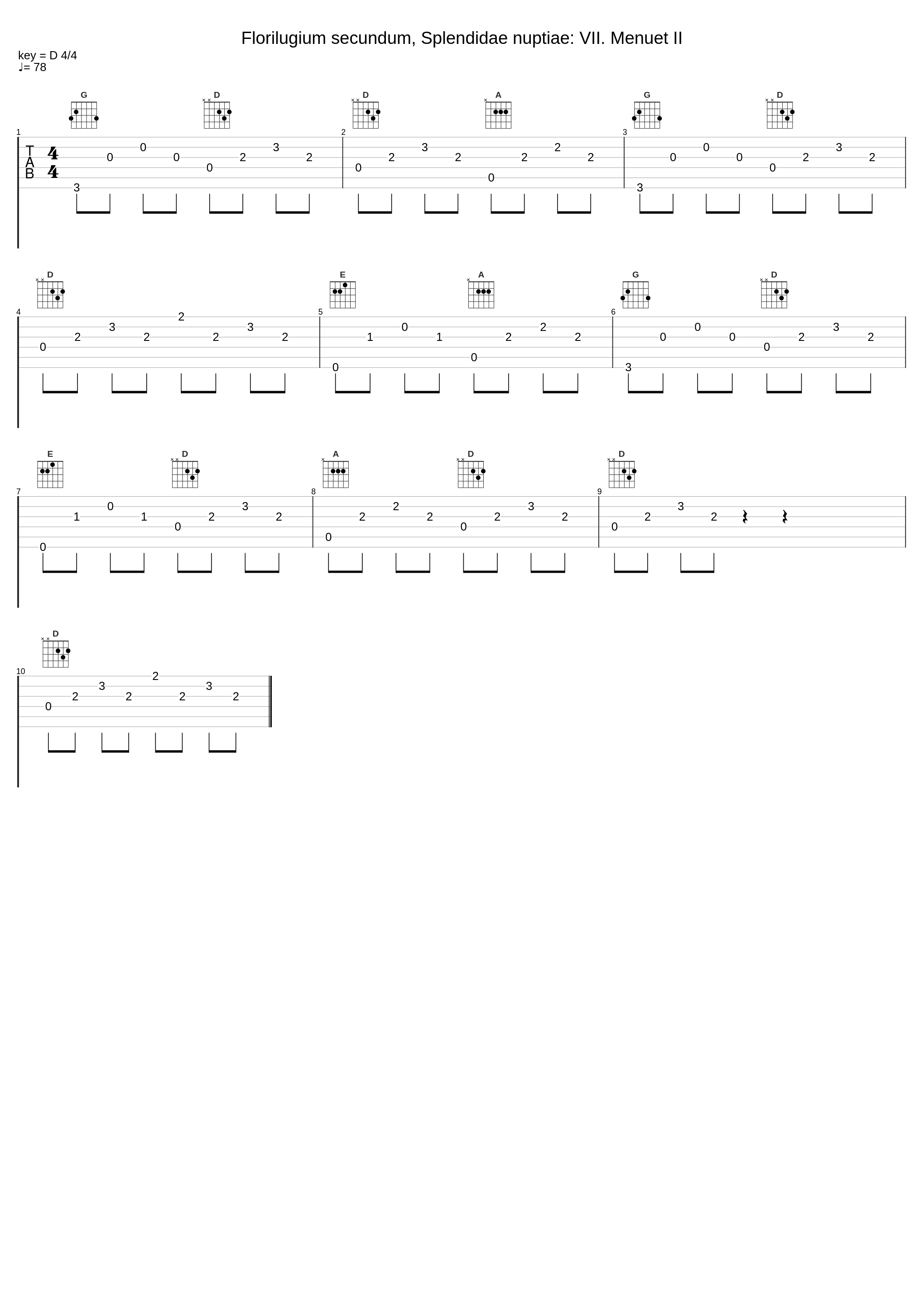 Florilugium secundum, Splendidae nuptiae: VII. Menuet II_Salieri Chamber Orchestra,Tamás Pál_1