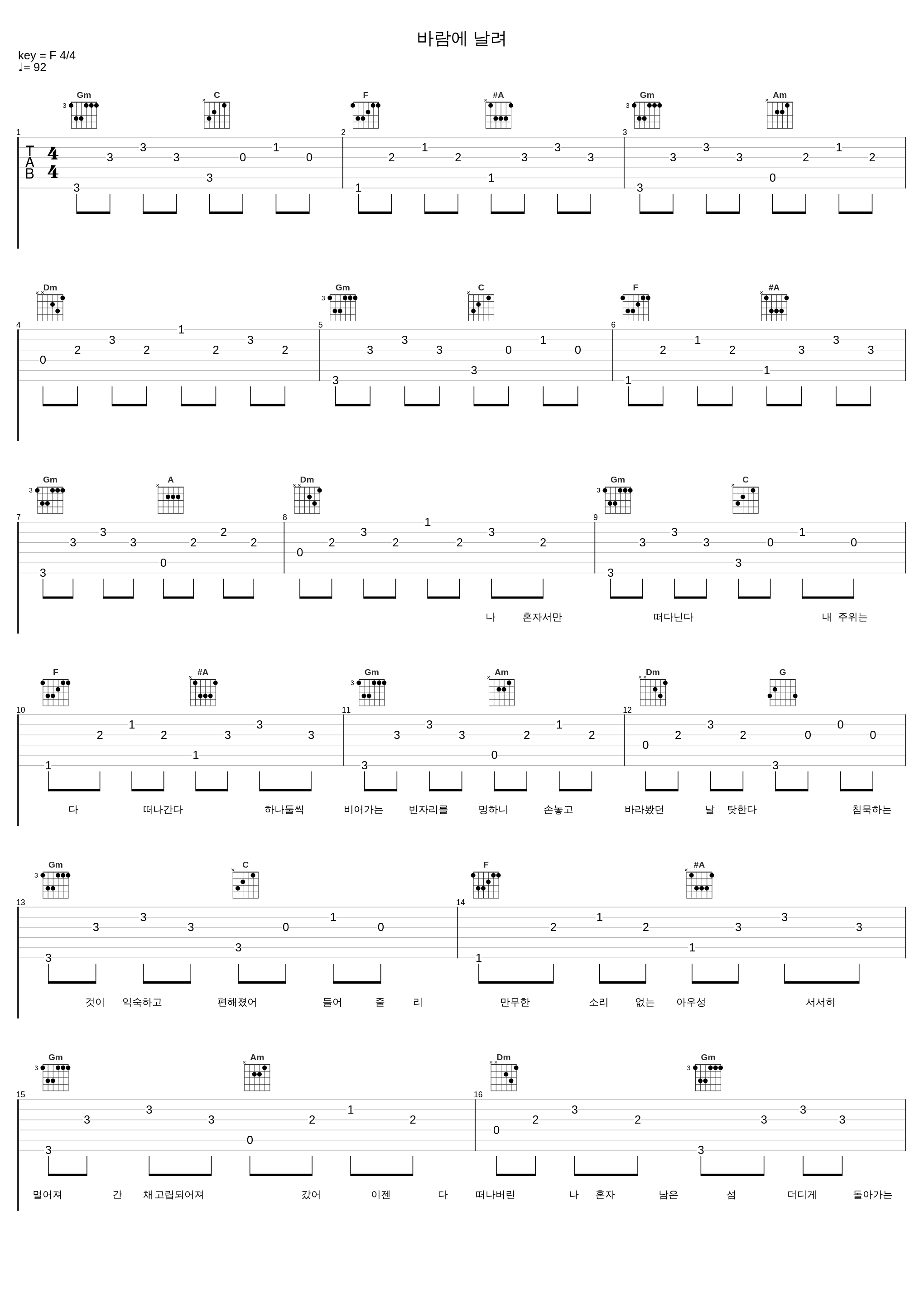 바람에 날려_BaeChiGi,PUNCH_1