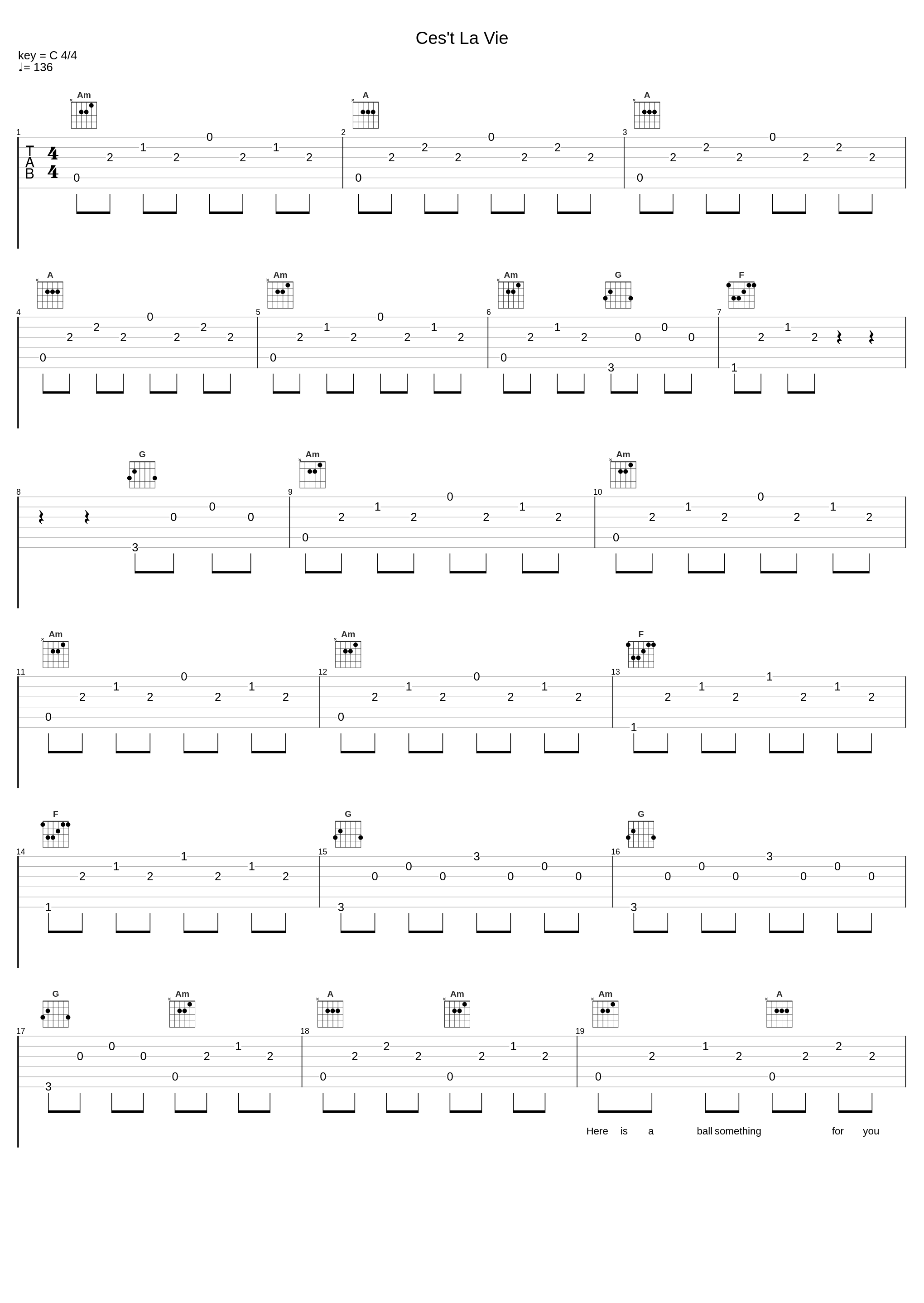 Ces't La Vie_Solid Base_1