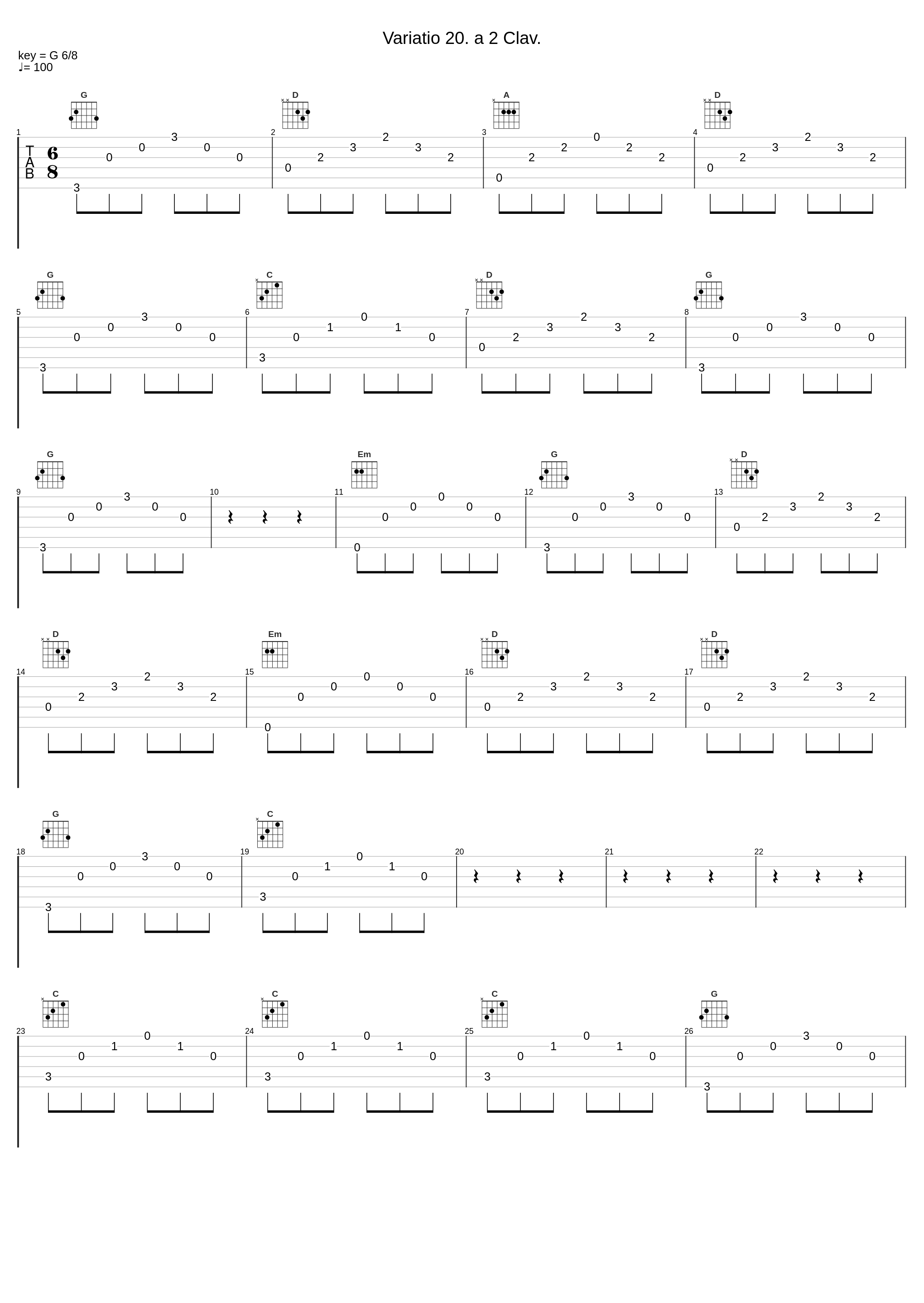 Variatio 20. a 2 Clav._André Parfenov_1