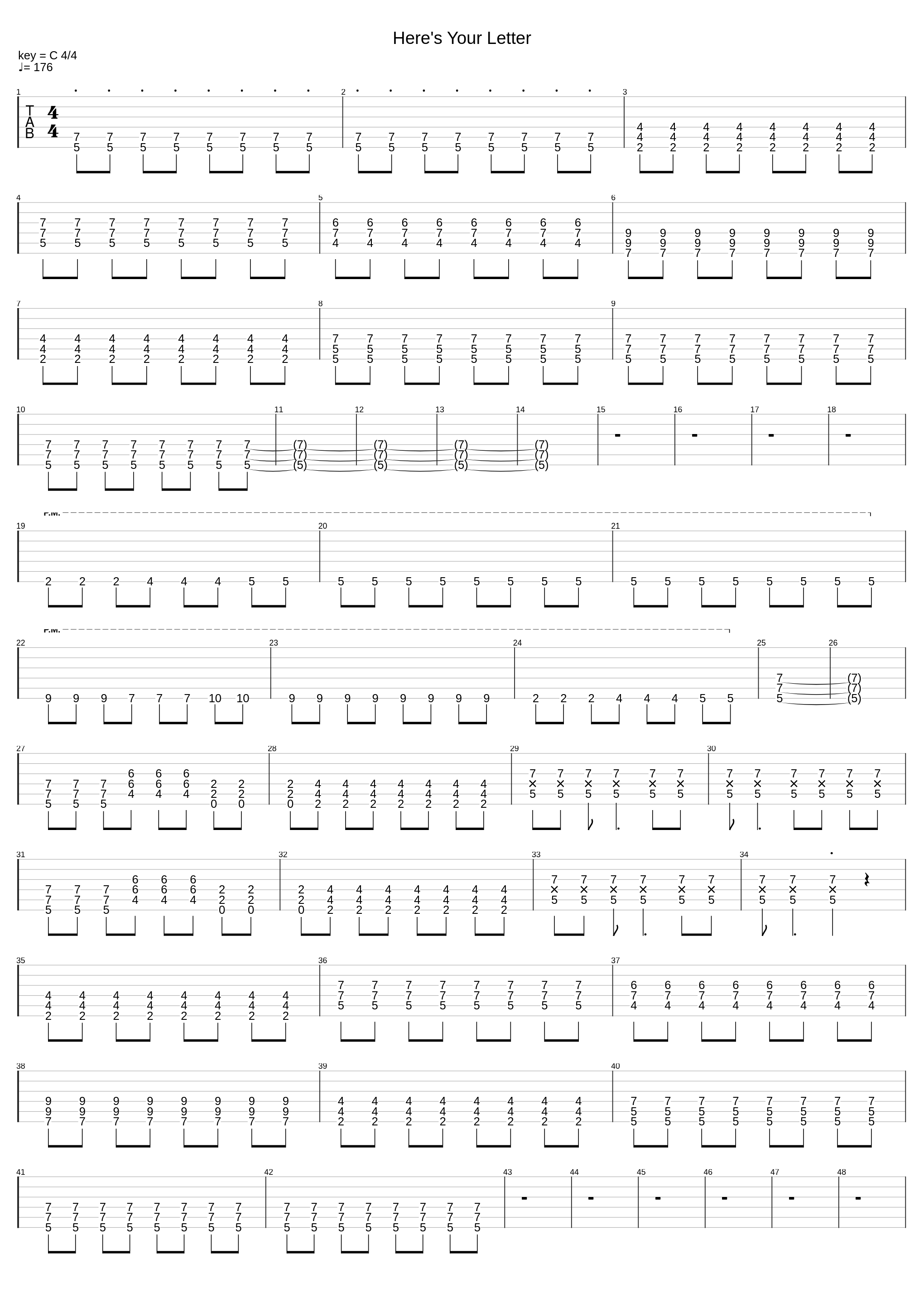 Here's Your Letter_Blink-182_1