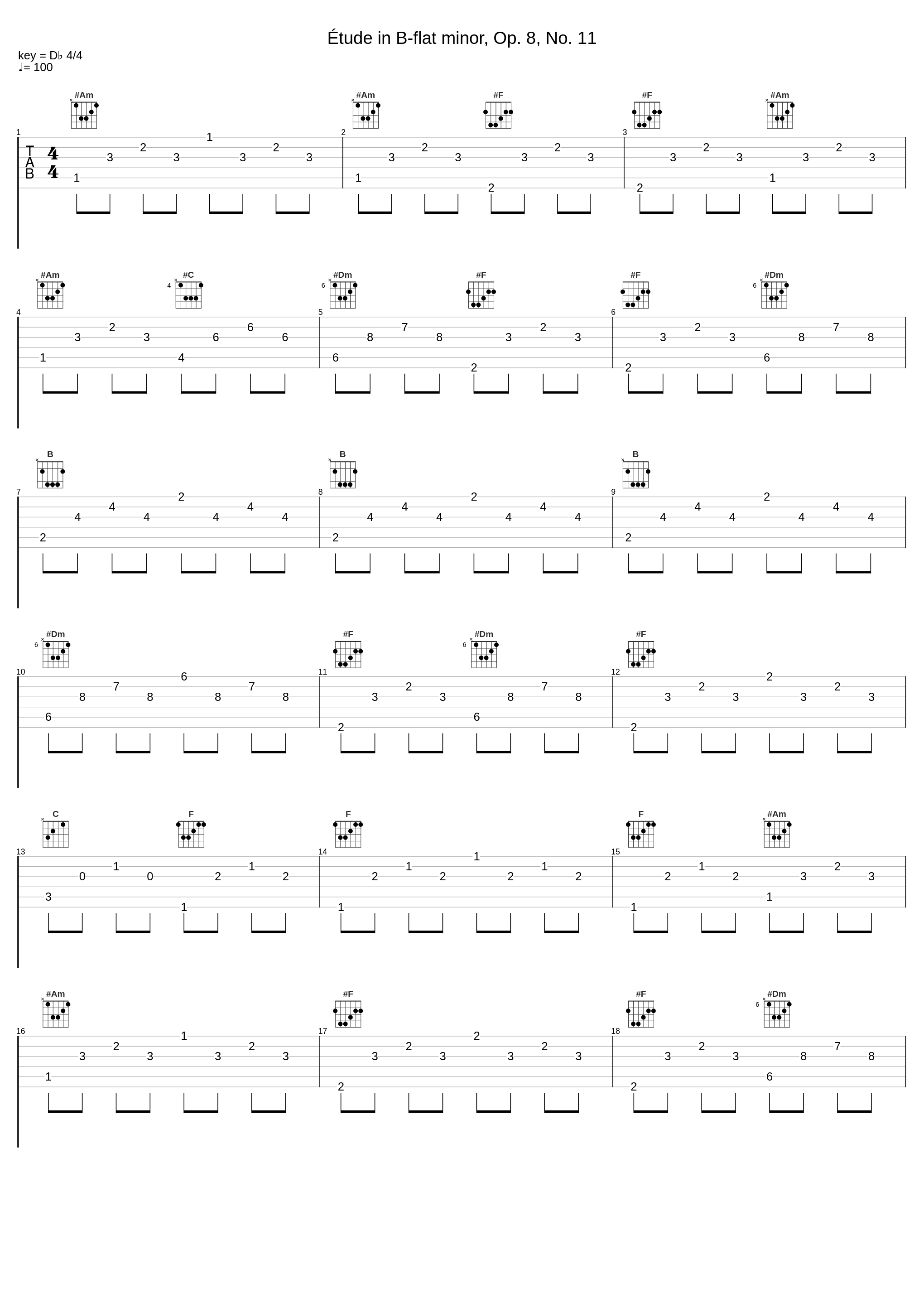 Étude in B-flat minor, Op. 8, No. 11_Vladimir Horowitz,Alexander Scriabin_1