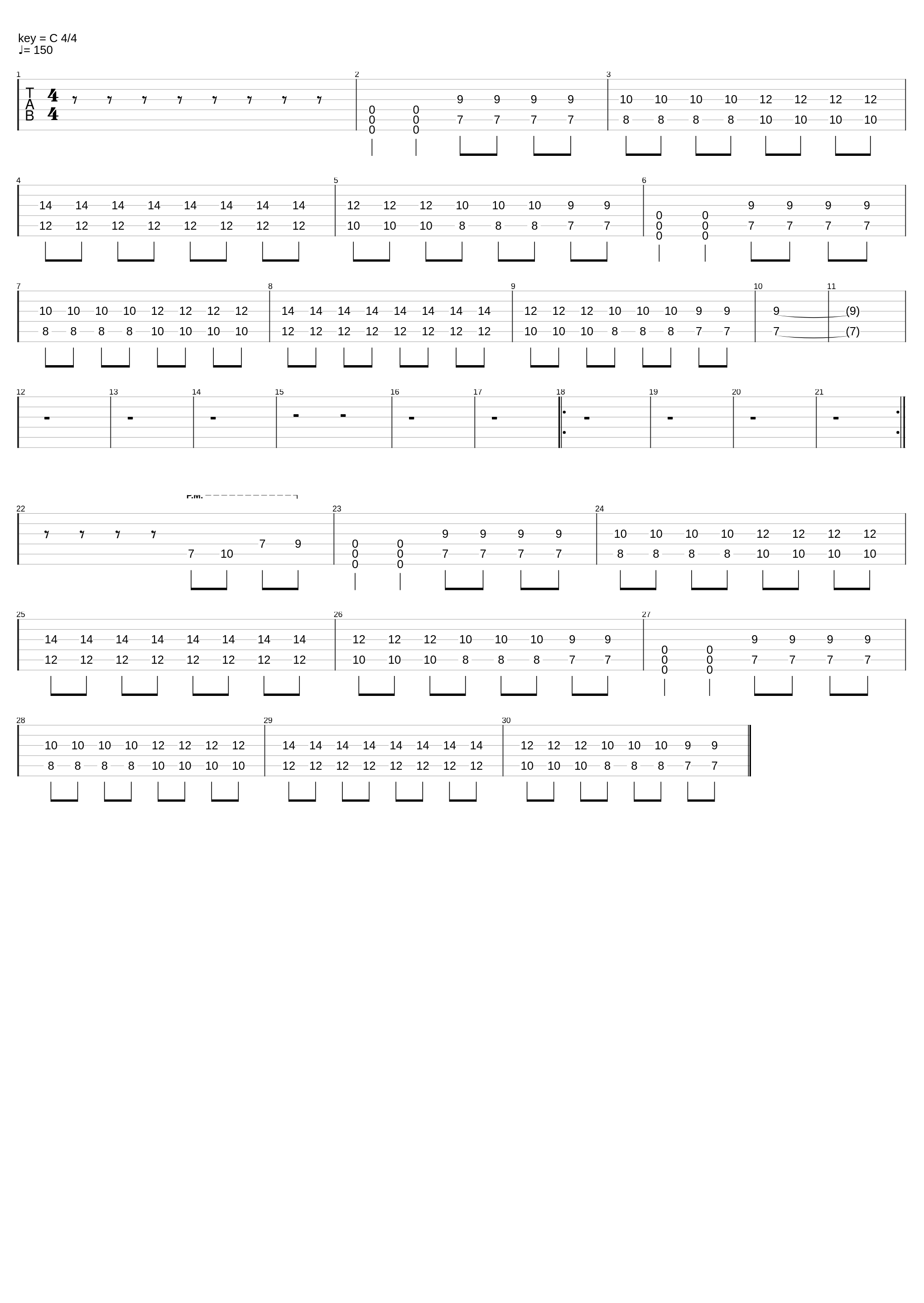 Song Idea_A Reckless Riot_1