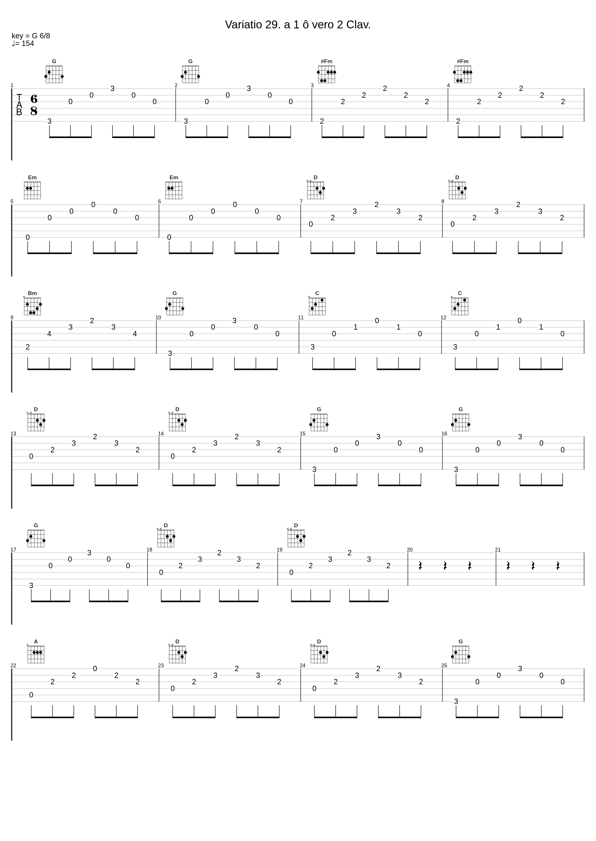 Variatio 29. a 1 ô vero 2 Clav._André Parfenov_1