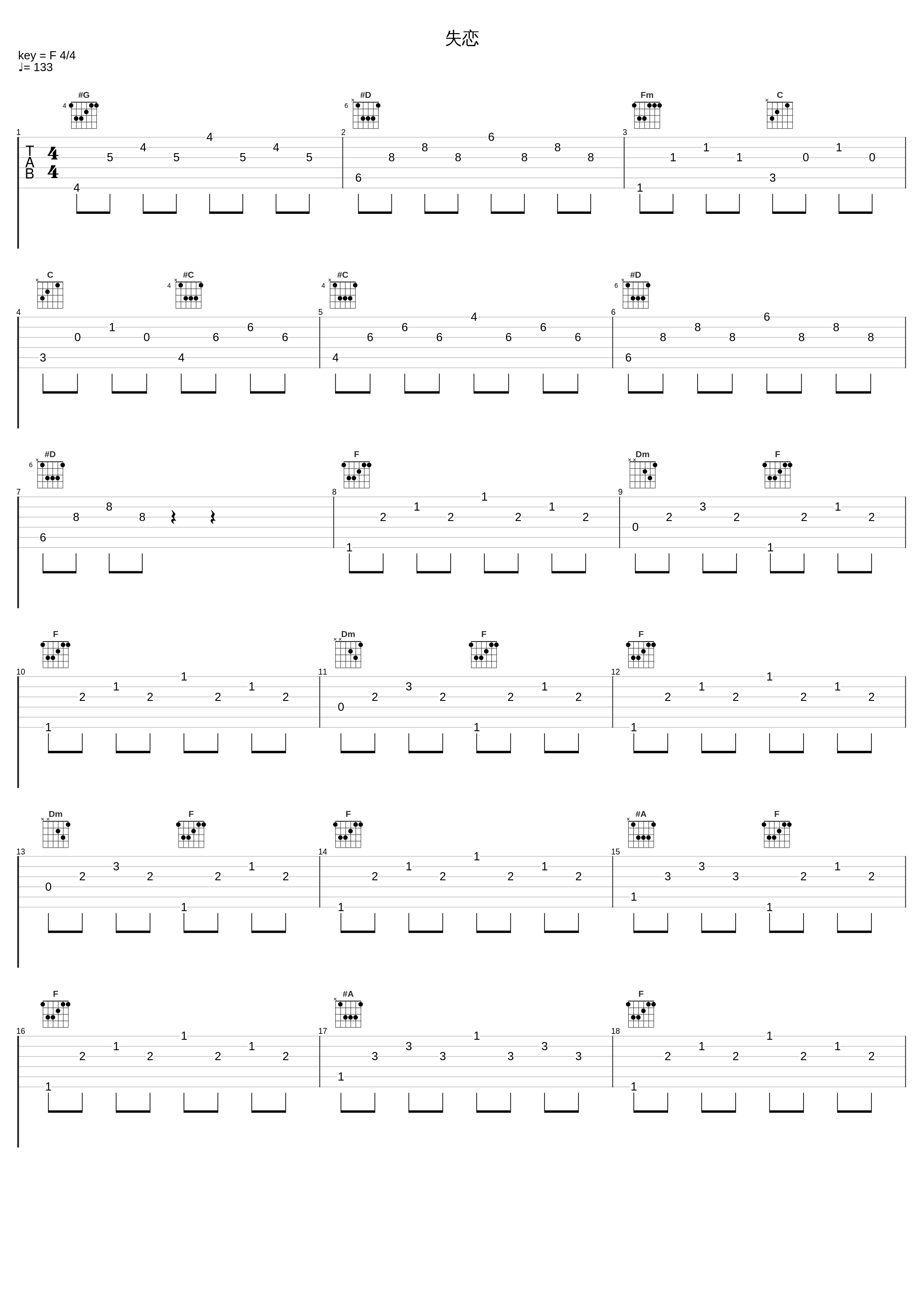 失恋_草蜢_1