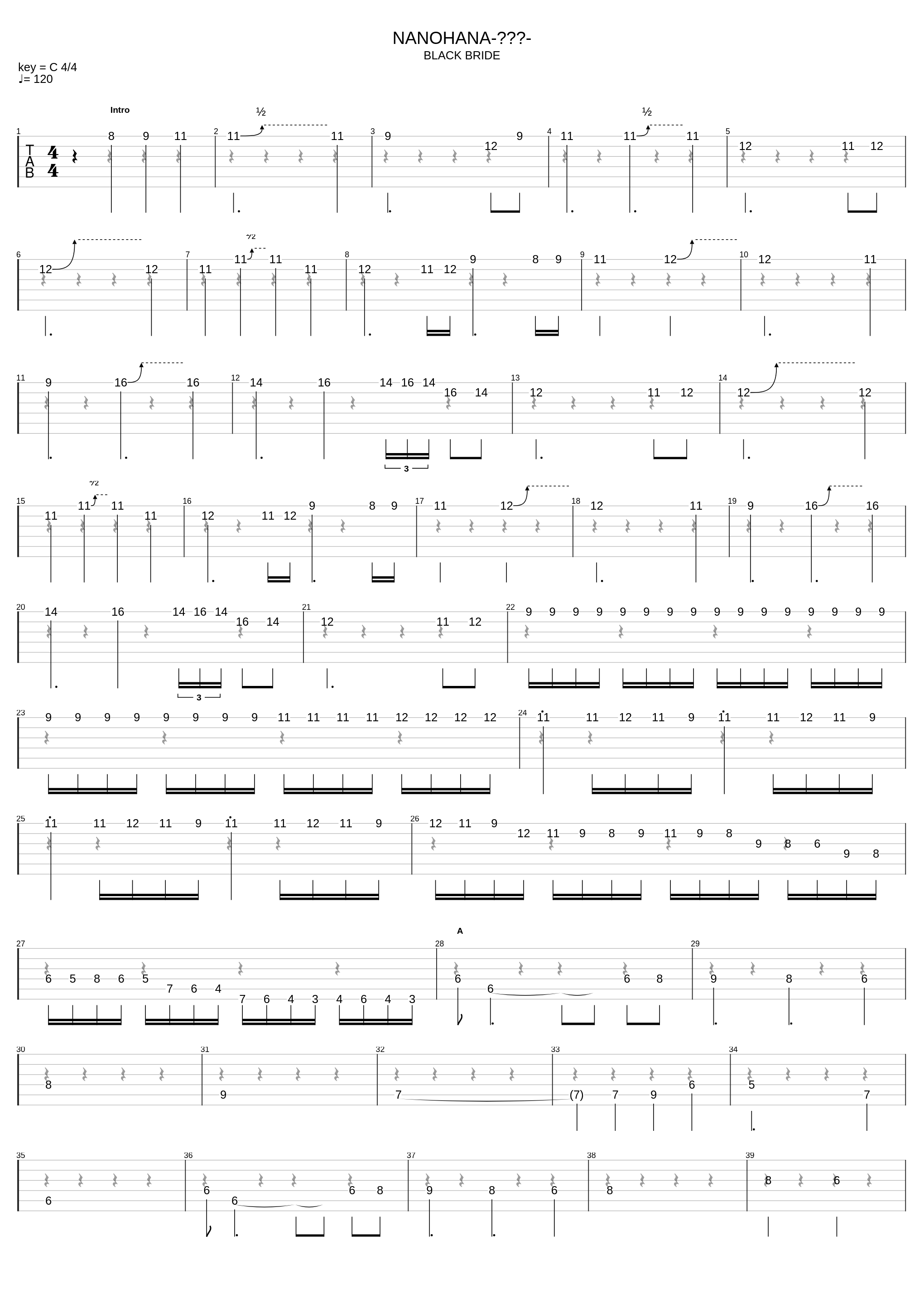 Nanohana (in E Standard)_Gyze_1