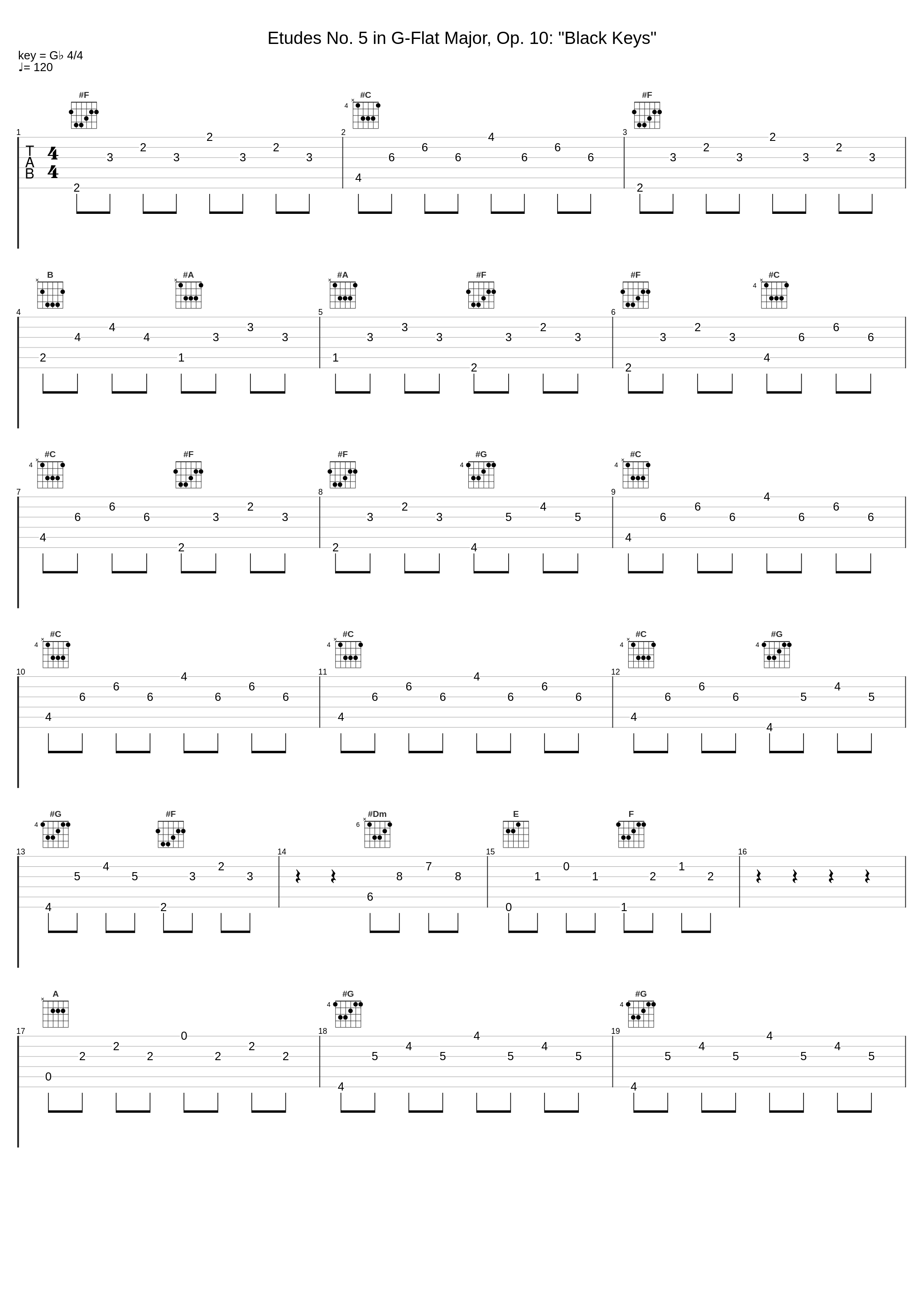 Etudes No. 5 in G-Flat Major, Op. 10: "Black Keys"_Vladimir Ashkenazy,Frédéric Chopin_1