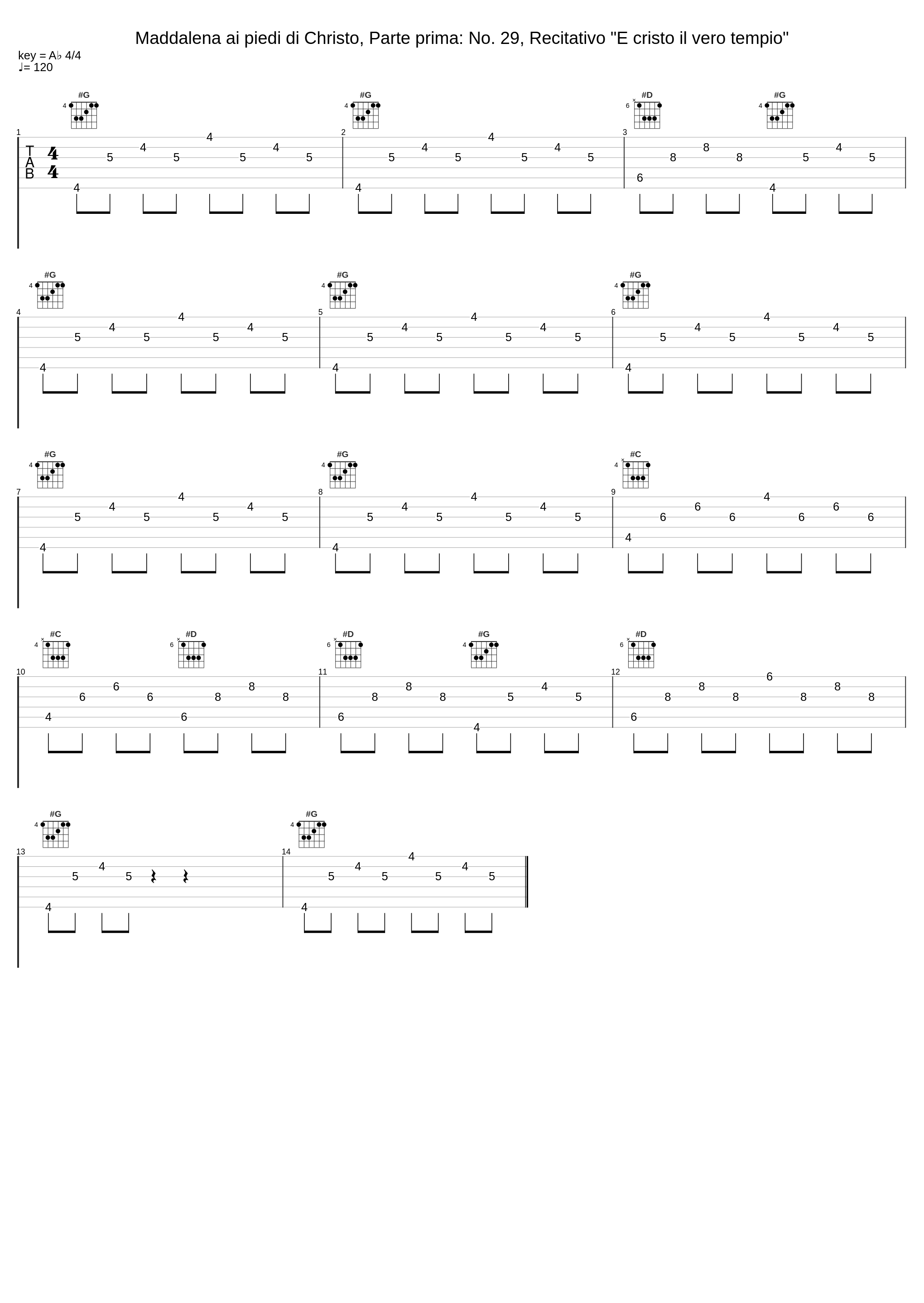 Maddalena ai piedi di Christo, Parte prima: No. 29, Recitativo "E cristo il vero tempio"_Maïlys De Villoutreys,Le Banquet Céleste,Damien Guillon,Antonio Caldara,Lodovico Forni_1