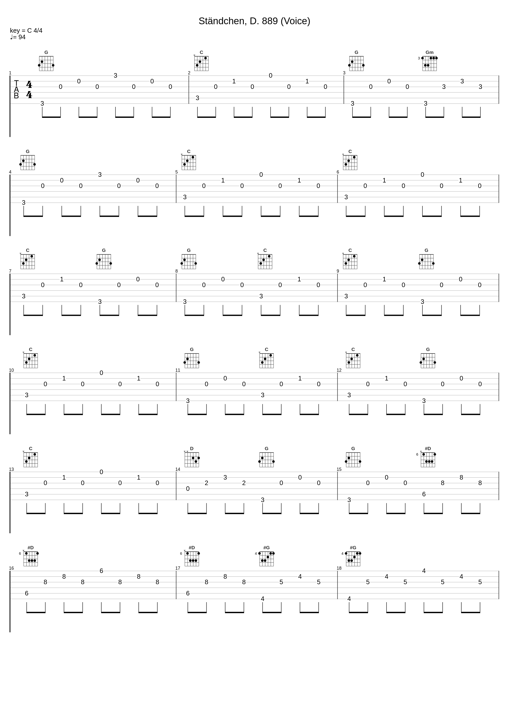 Ständchen, D. 889 (Voice)_Judith Raskin,George Schick,Franz Schubert_1