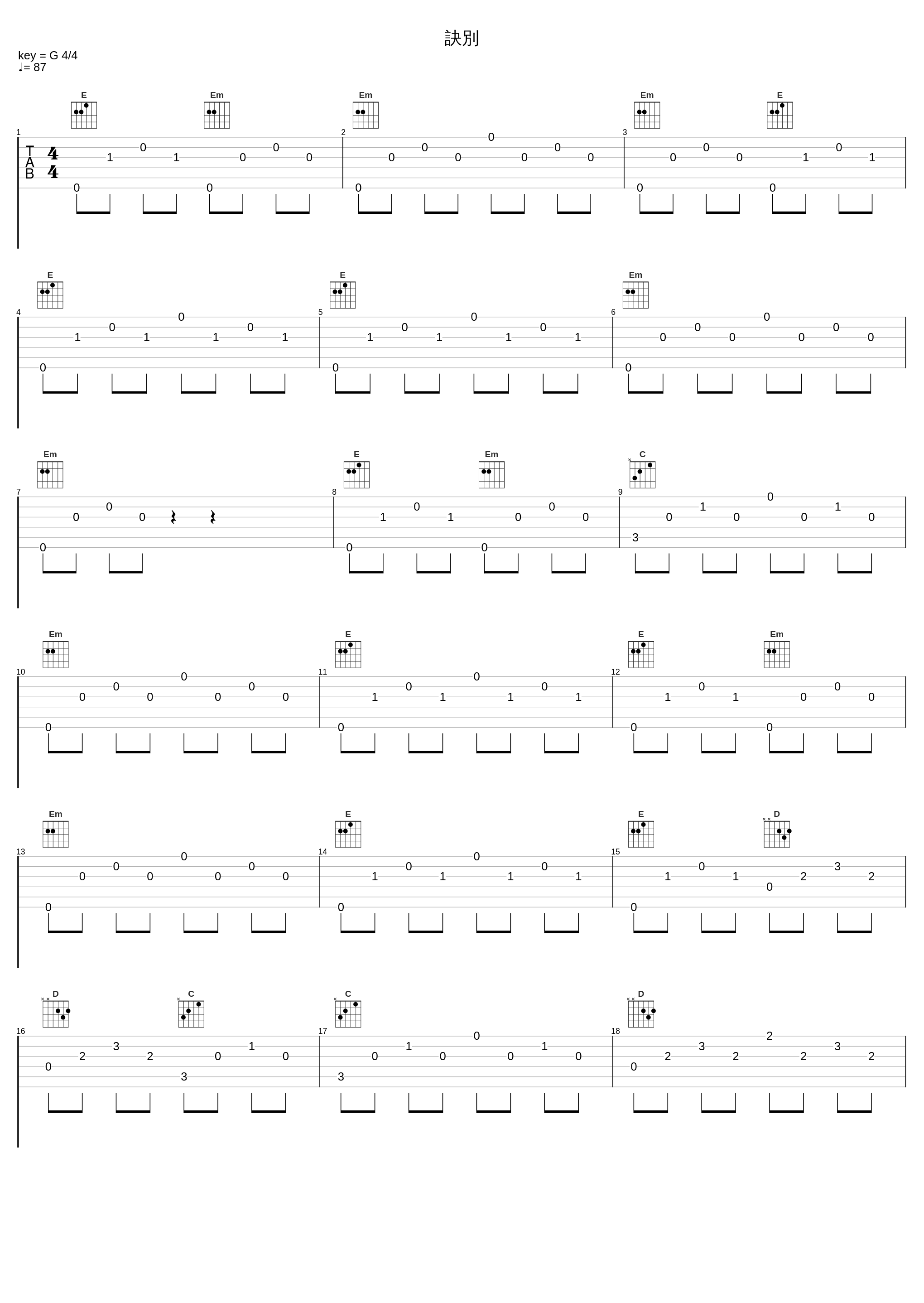 訣別_椎名豪_1