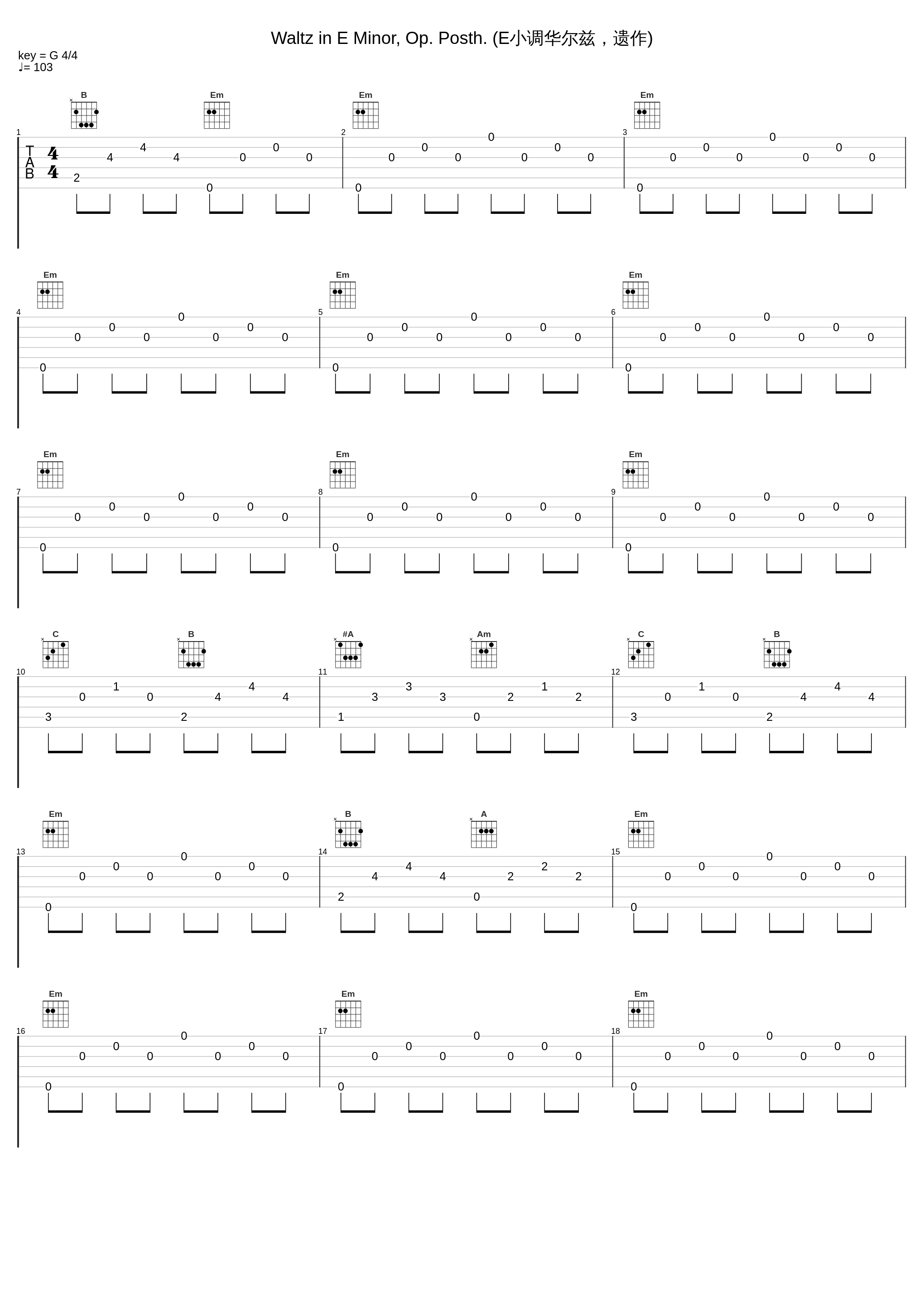 Waltz in E Minor, Op. Posth. (E小调华尔兹，遗作)_Andreas Frölich_1