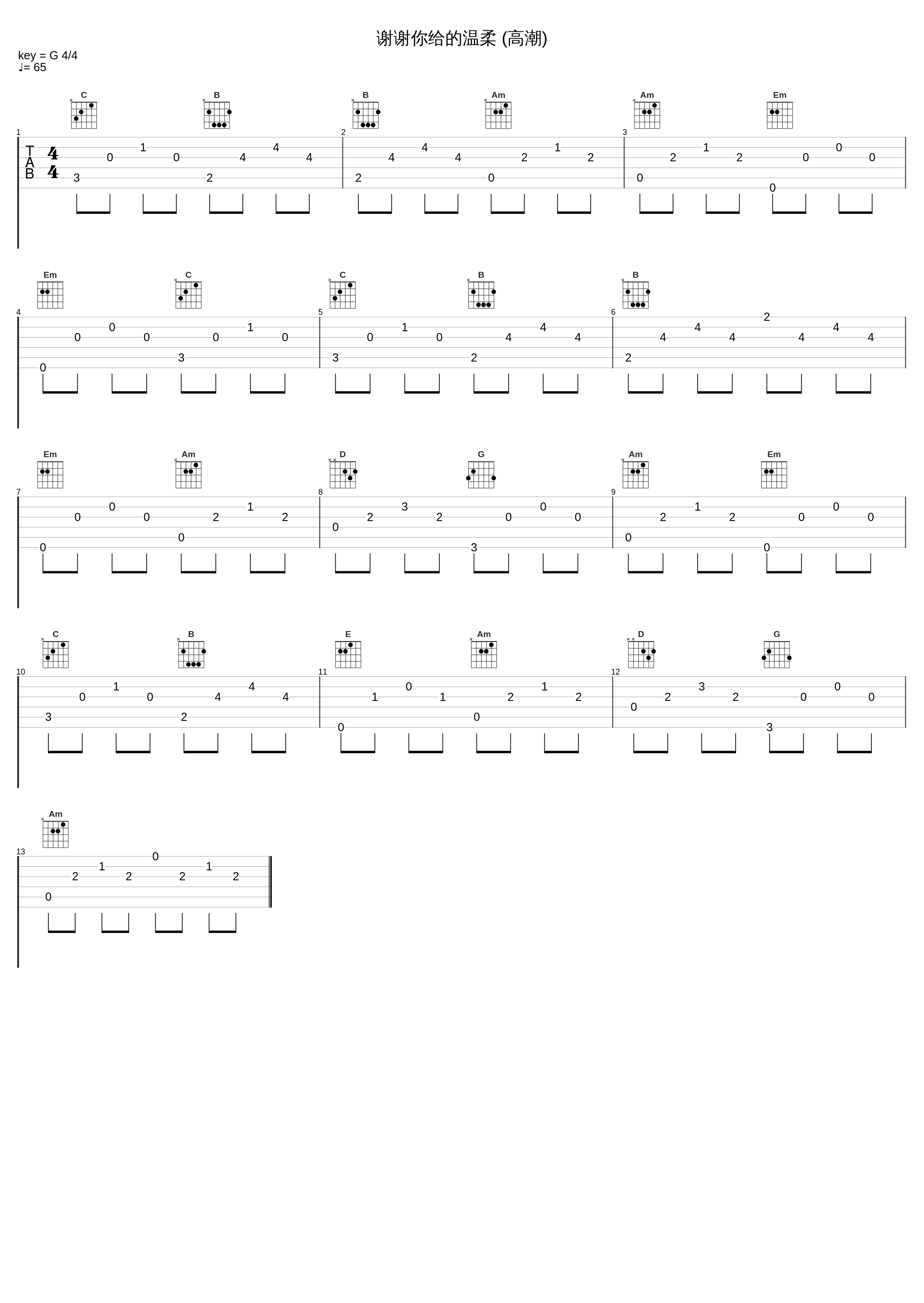 谢谢你给的温柔 (高潮)_宇桐非_1