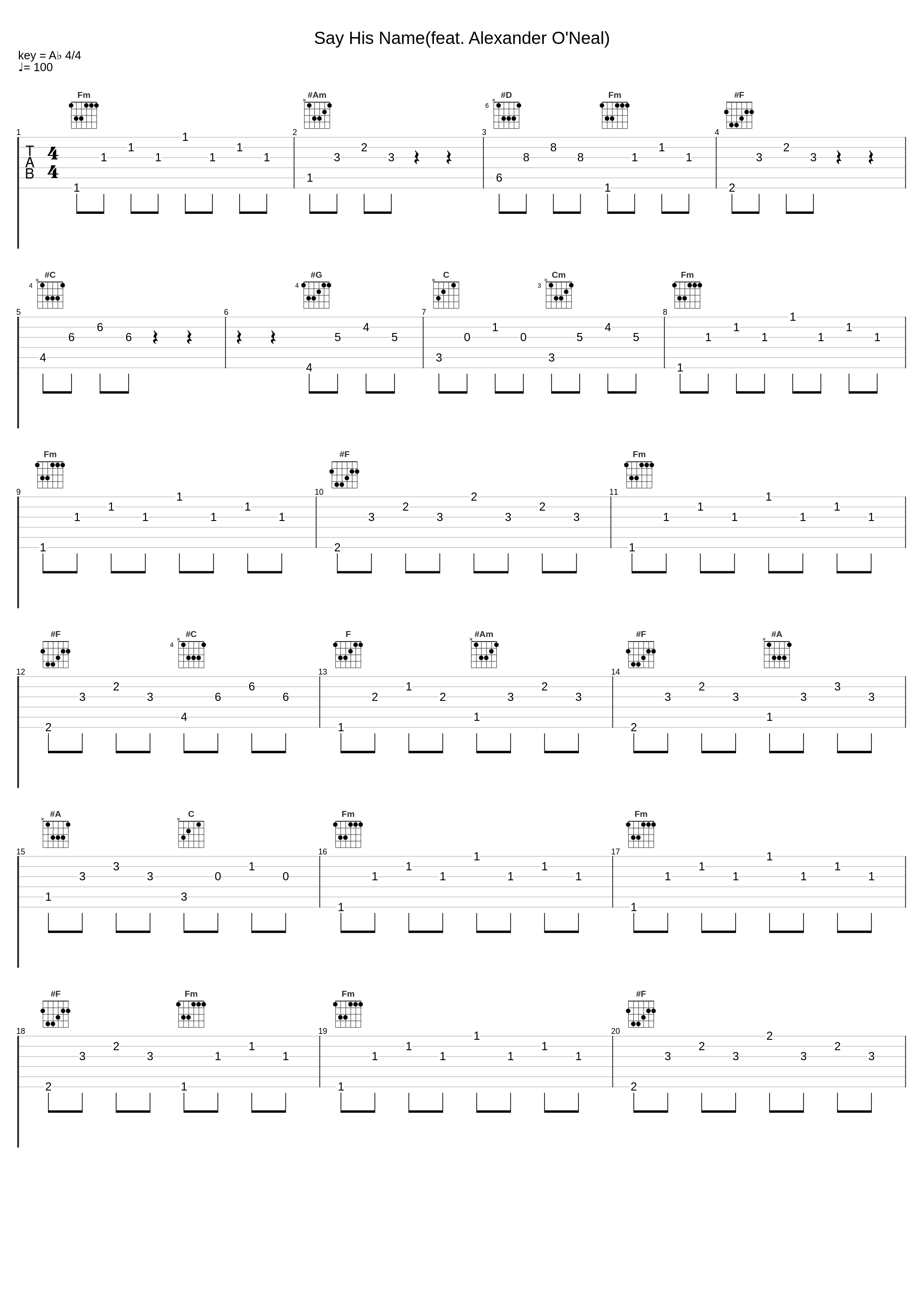 Say His Name(feat. Alexander O'Neal)_RRD2,Alexander O'Neal_1