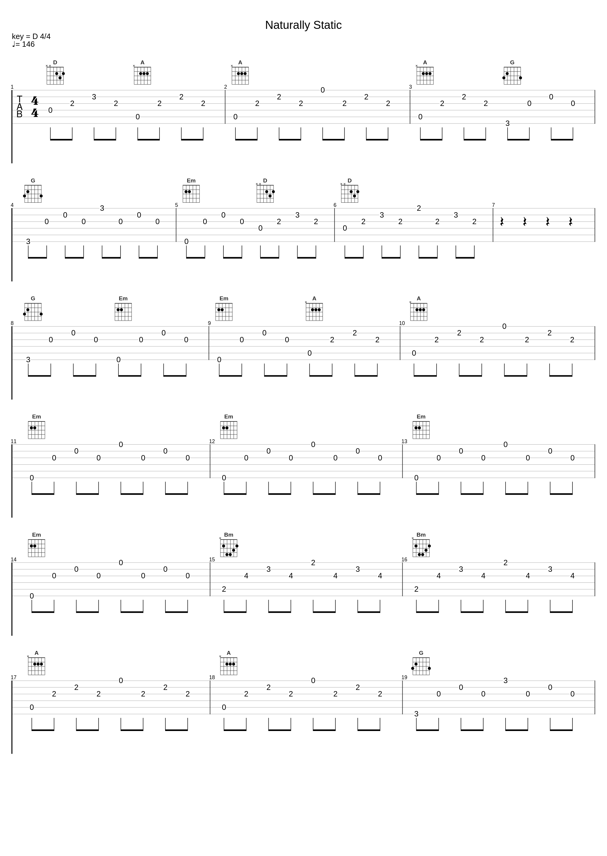 Naturally Static_White Noise_1
