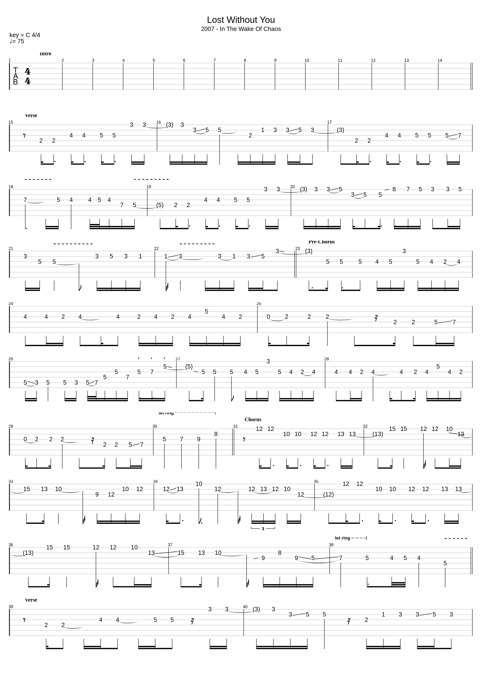 Lost Without You_Andy James_1