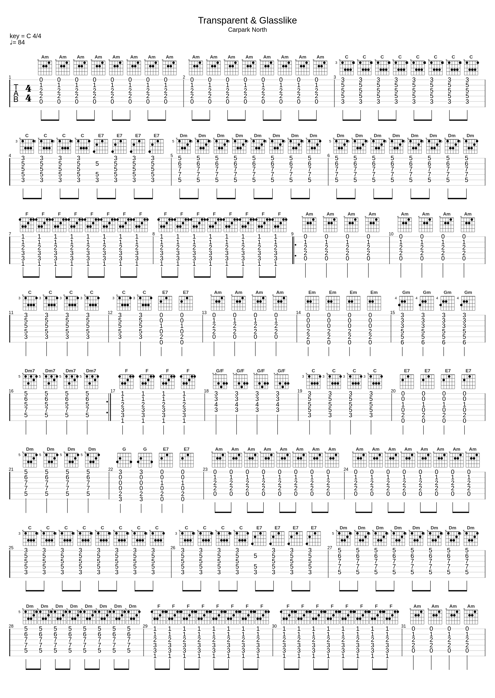 Transparent And Glasslike_Carpark North_1