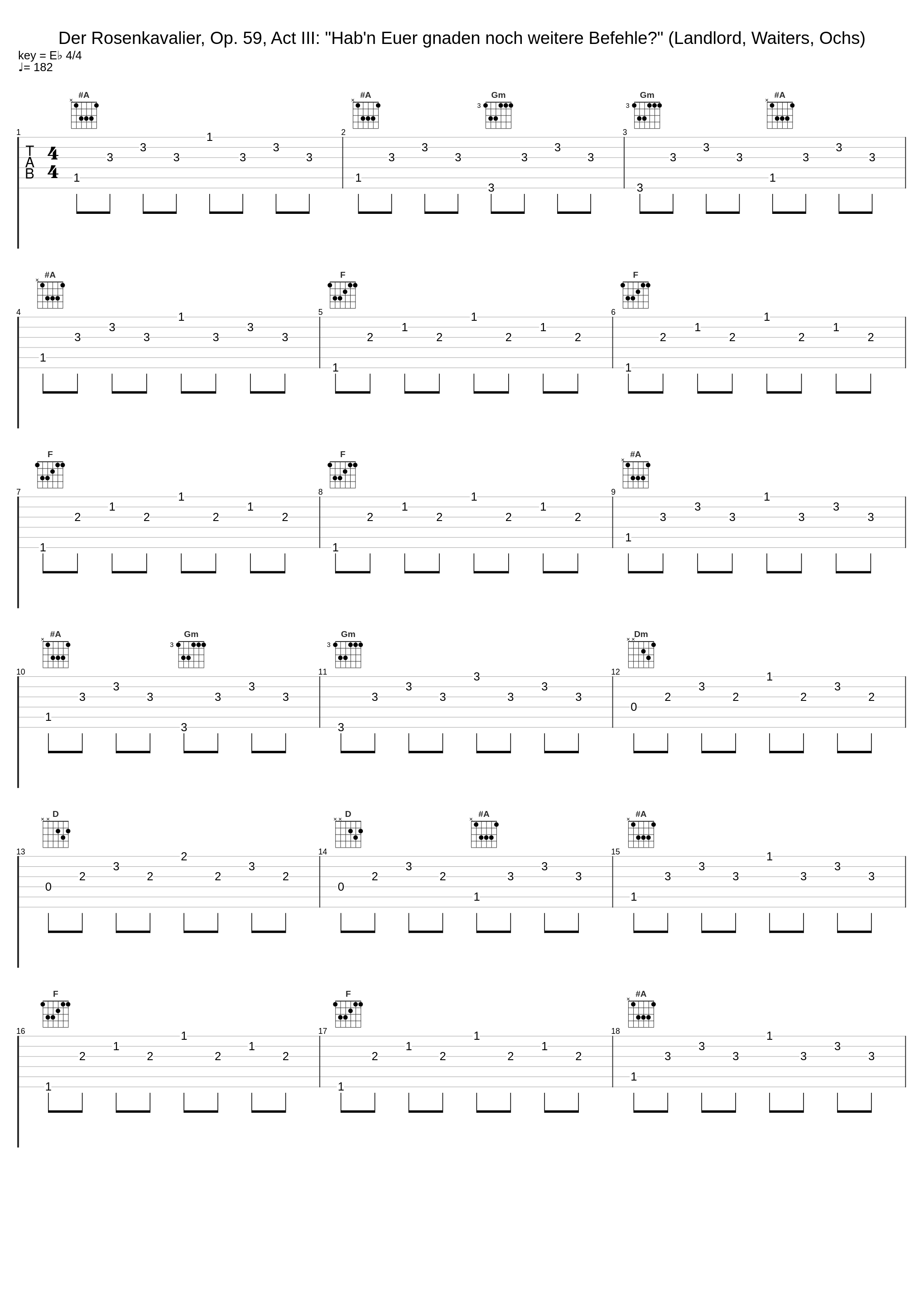 Der Rosenkavalier, Op. 59, Act III: "Hab'n Euer gnaden noch weitere Befehle?" (Landlord, Waiters, Ochs)_Herbert von Karajan,Eberhard Waechter,Erich Majkut,Franz Bierbach,Gerhard Unger,Karl Friedrich,Otto Edelmann_1