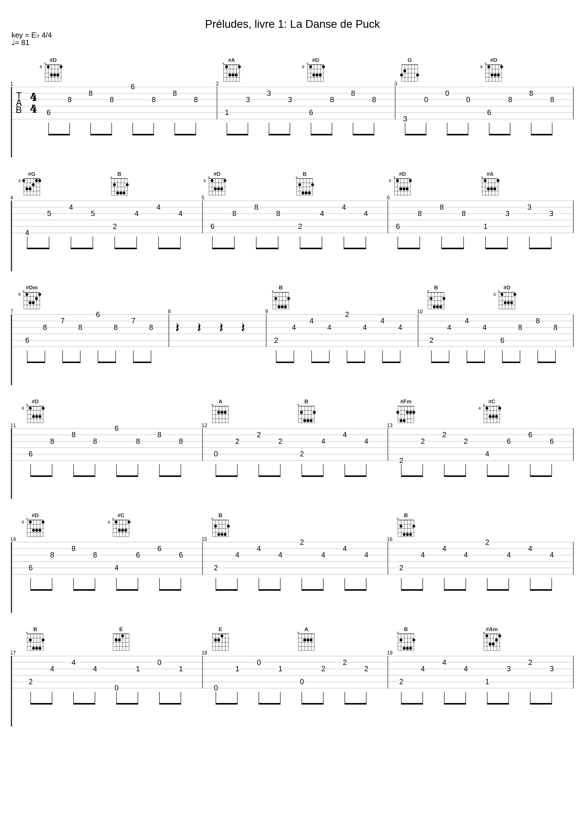 Préludes, livre 1: La Danse de Puck_Friedrich Gulda_1