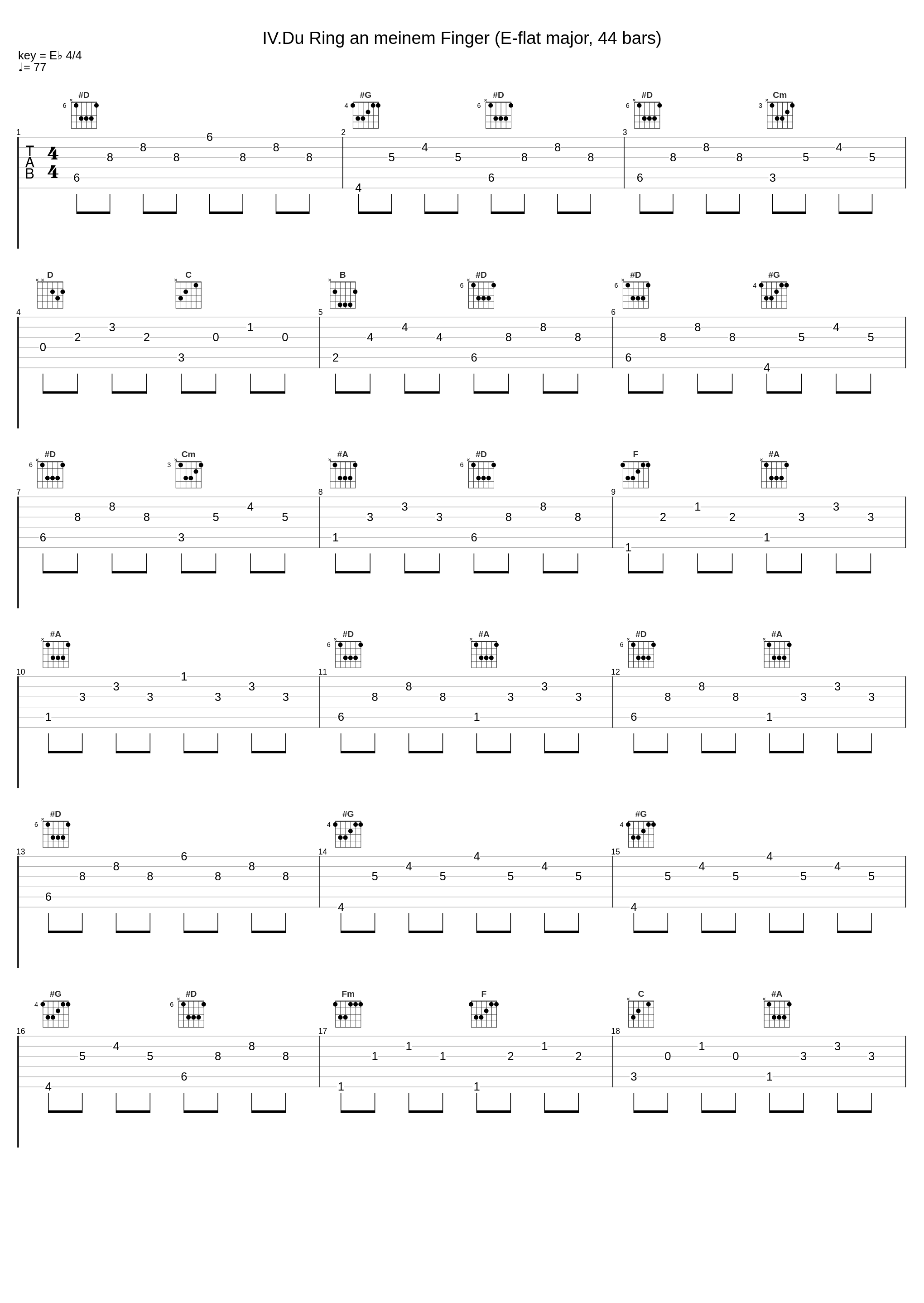 IV.Du Ring an meinem Finger (E-flat major, 44 bars)_Anne Sofie von Otter,Bengt Forsberg_1