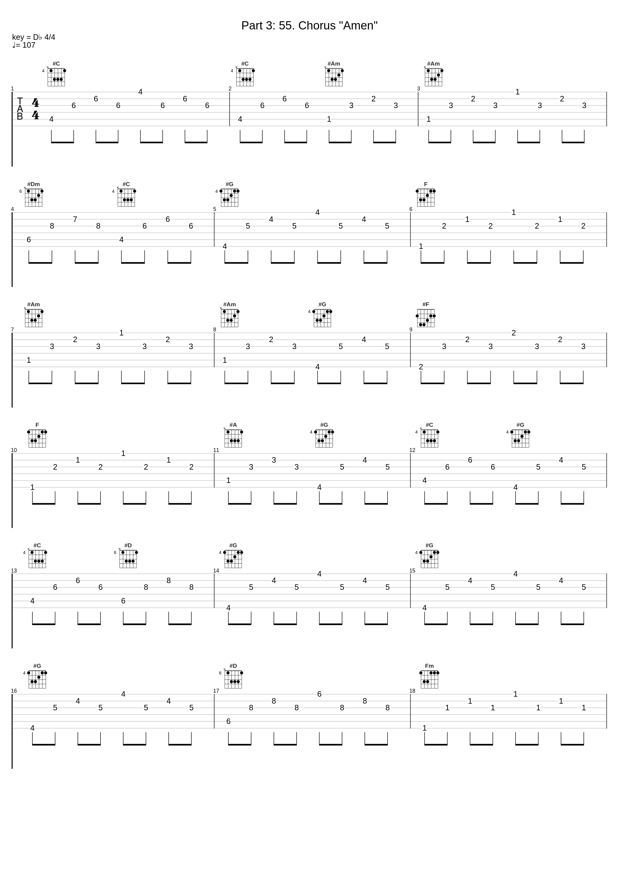 Part 3: 55. Chorus "Amen"_George Friedrich Handel_1
