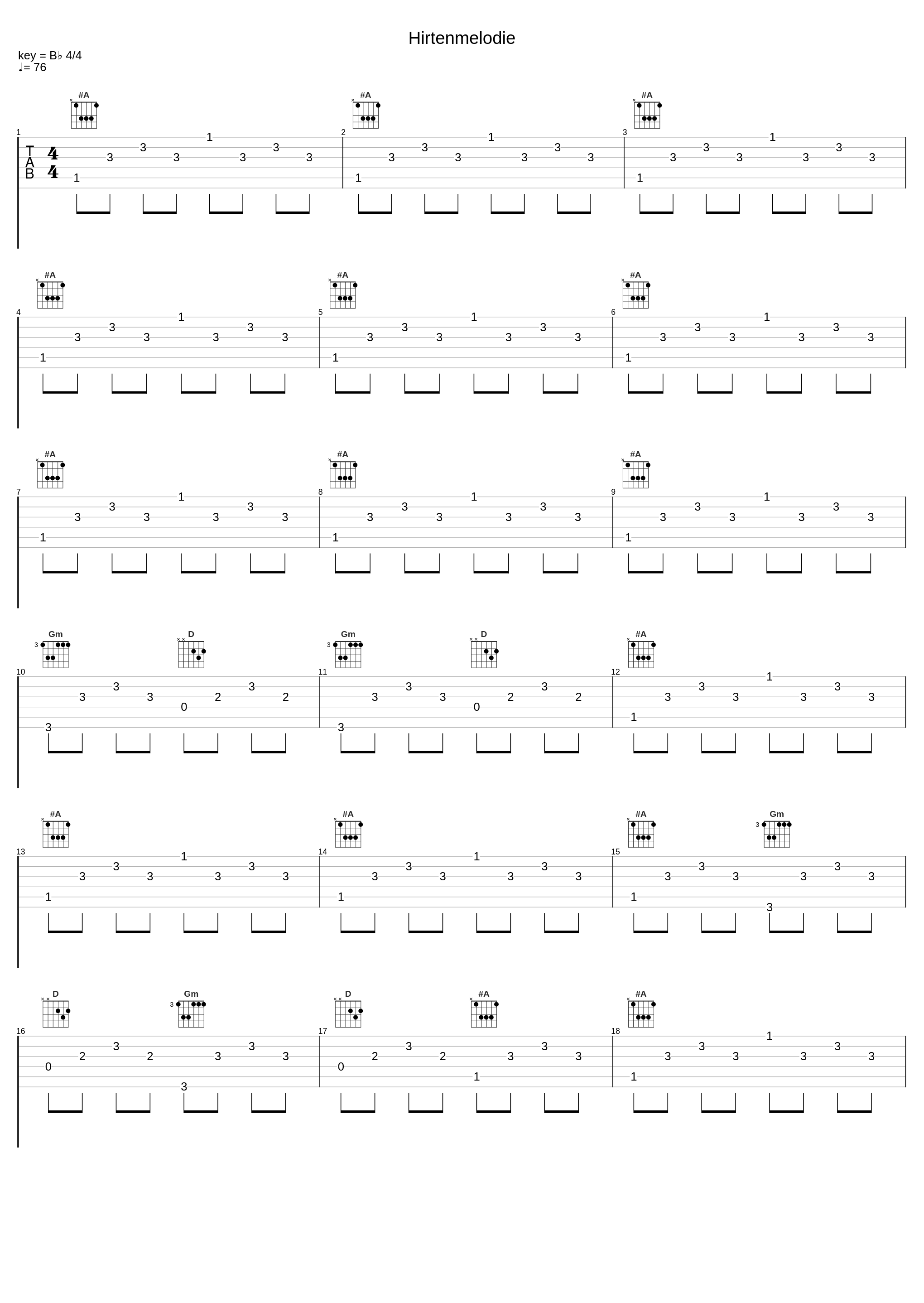 Hirtenmelodie_Michael Gielen,Franz Schubert_1