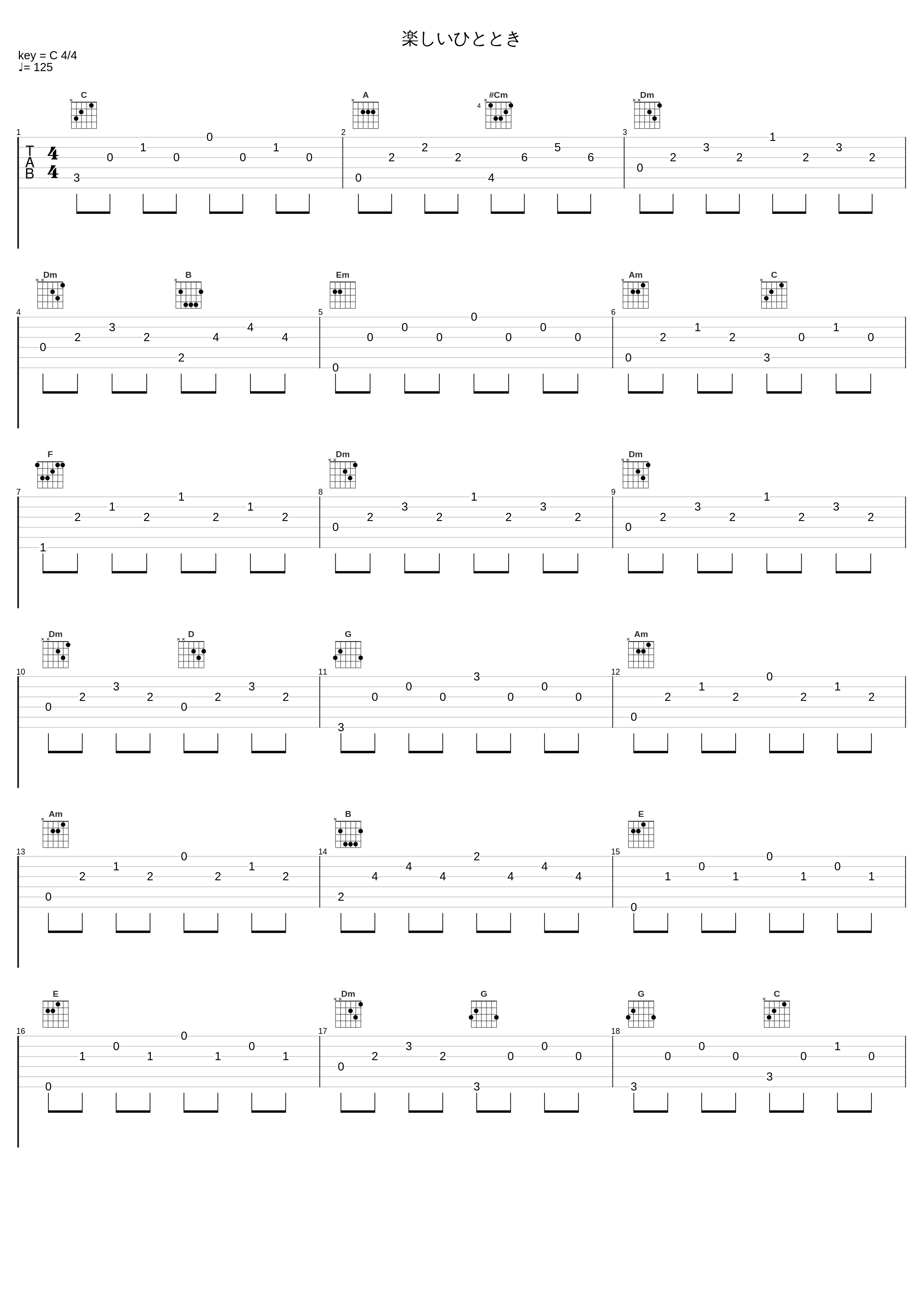 楽しいひととき_佐桥俊彦_1