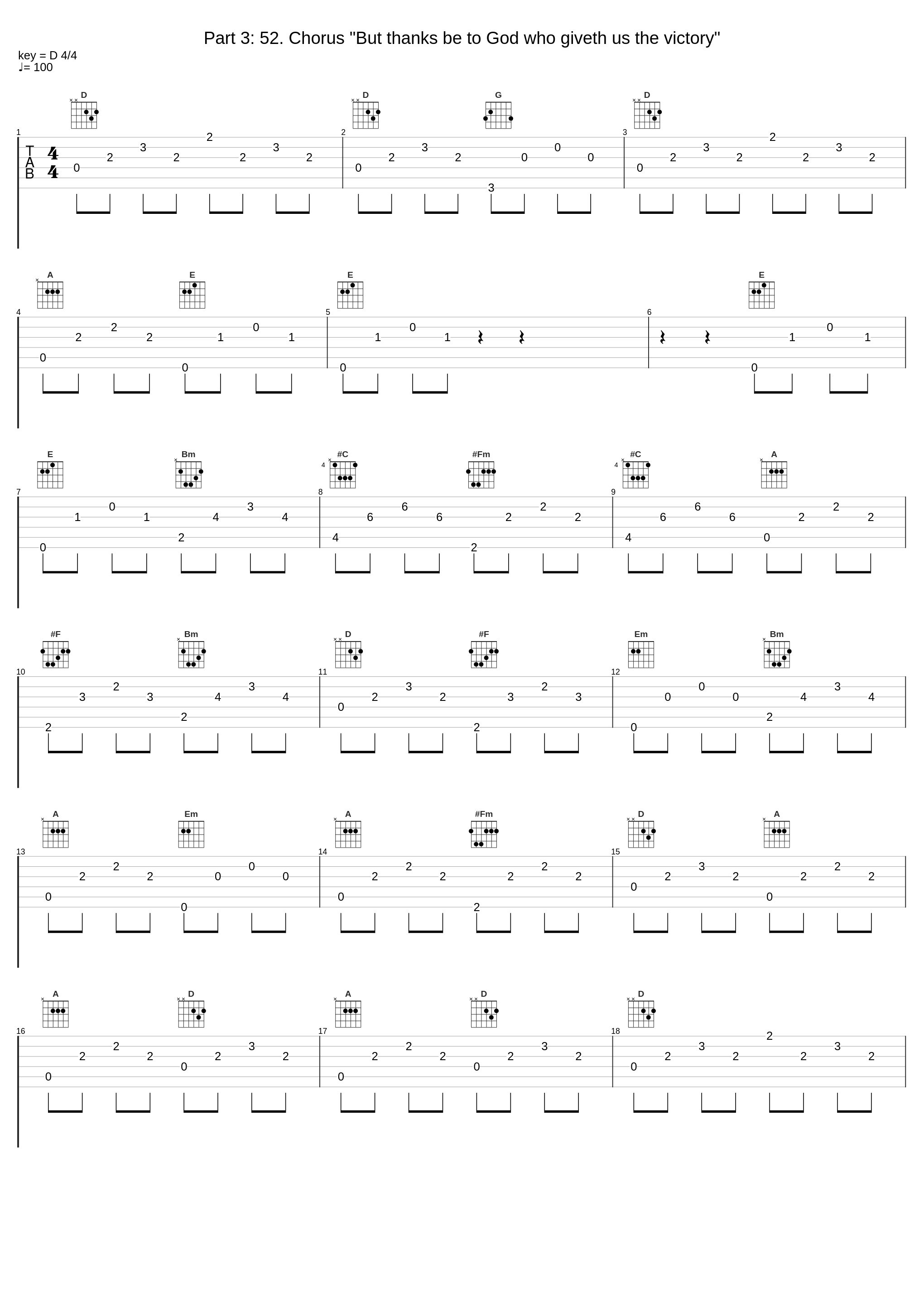 Part 3: 52. Chorus "But thanks be to God who giveth us the victory"_The Sixteen,George Friedrich Handel_1