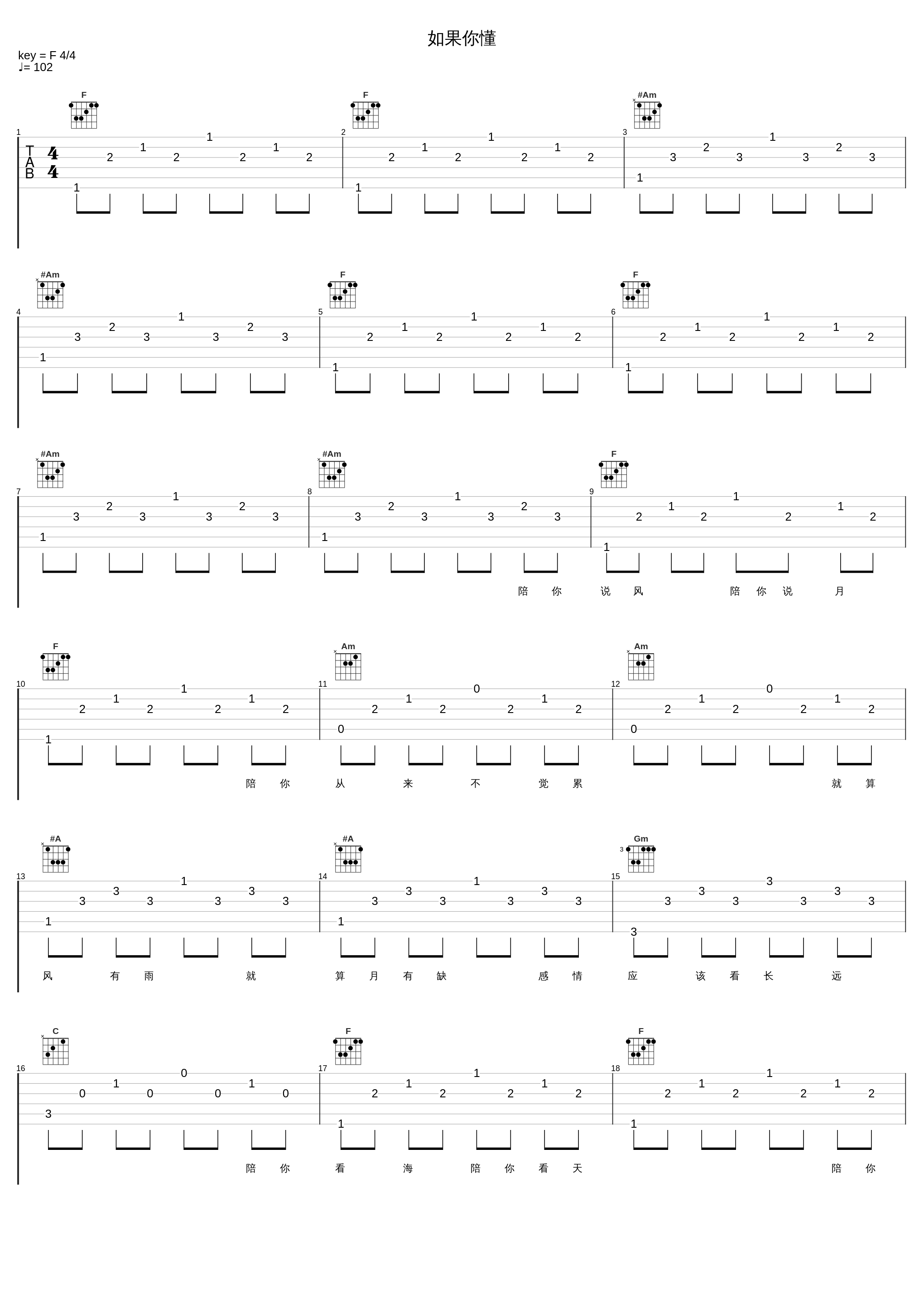 如果你懂_张学友_1