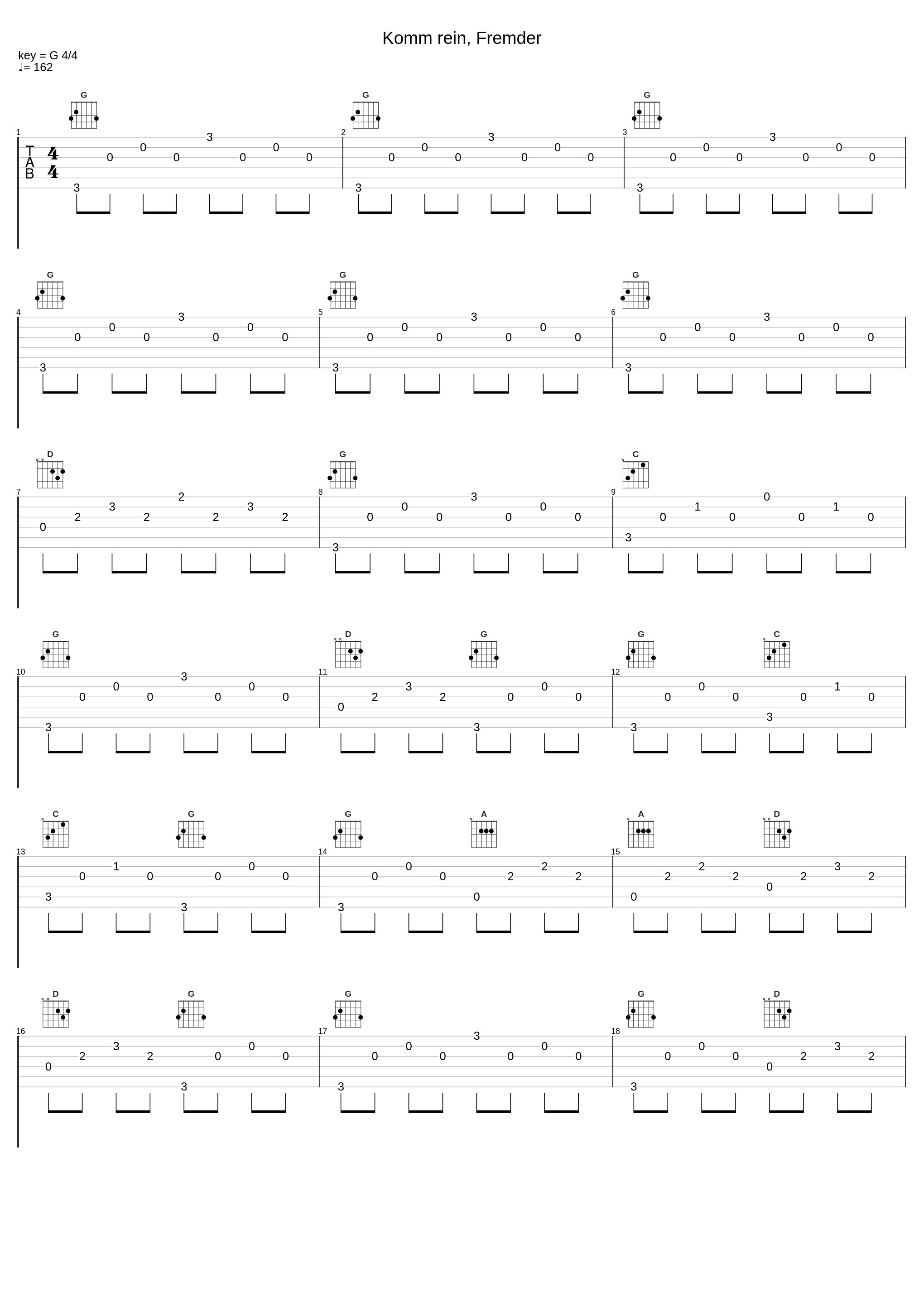 Komm rein, Fremder_Gunter Gabriel_1