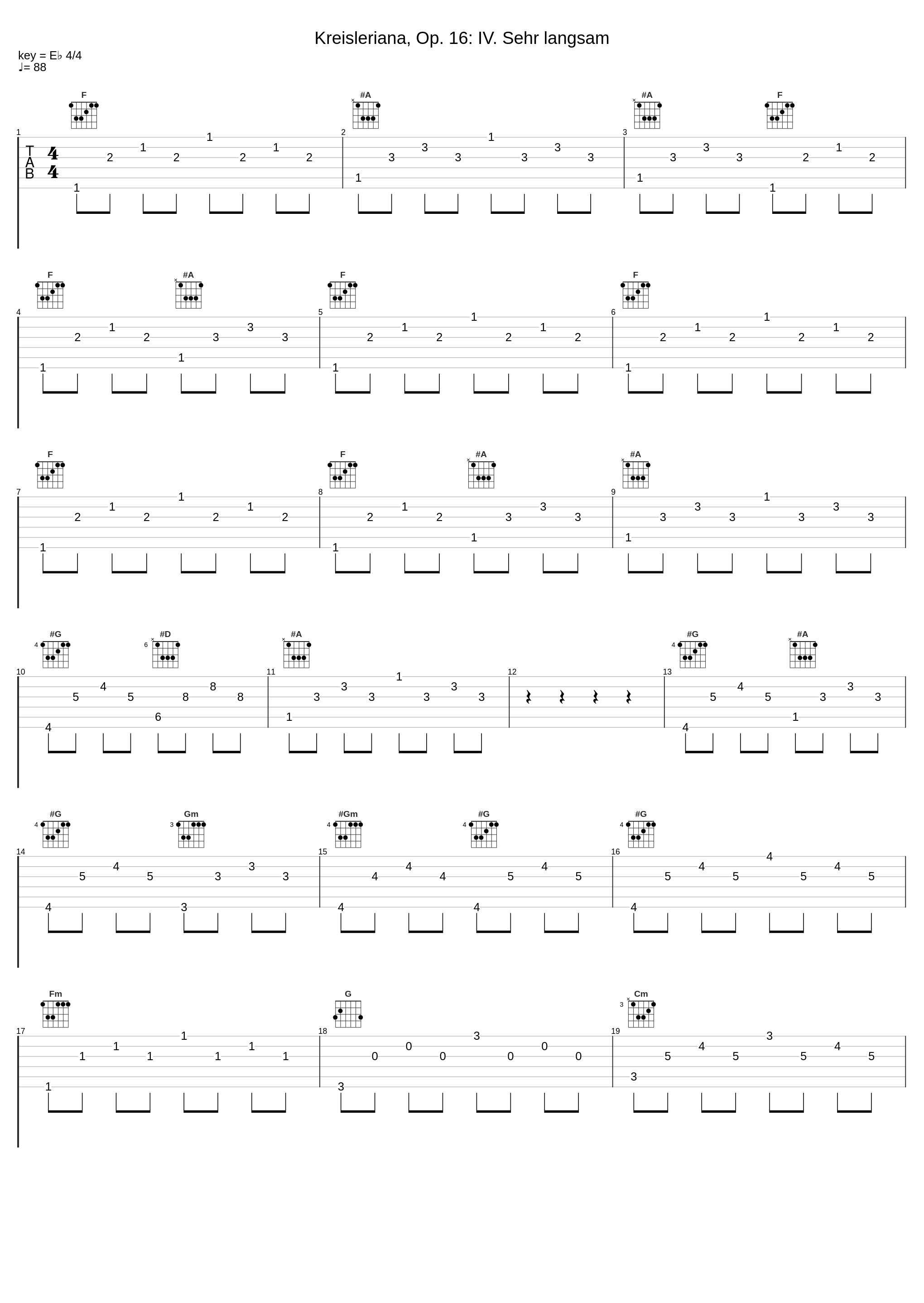 Kreisleriana, Op. 16: IV. Sehr langsam_Robert Schumann,Valery Afanassiev_1