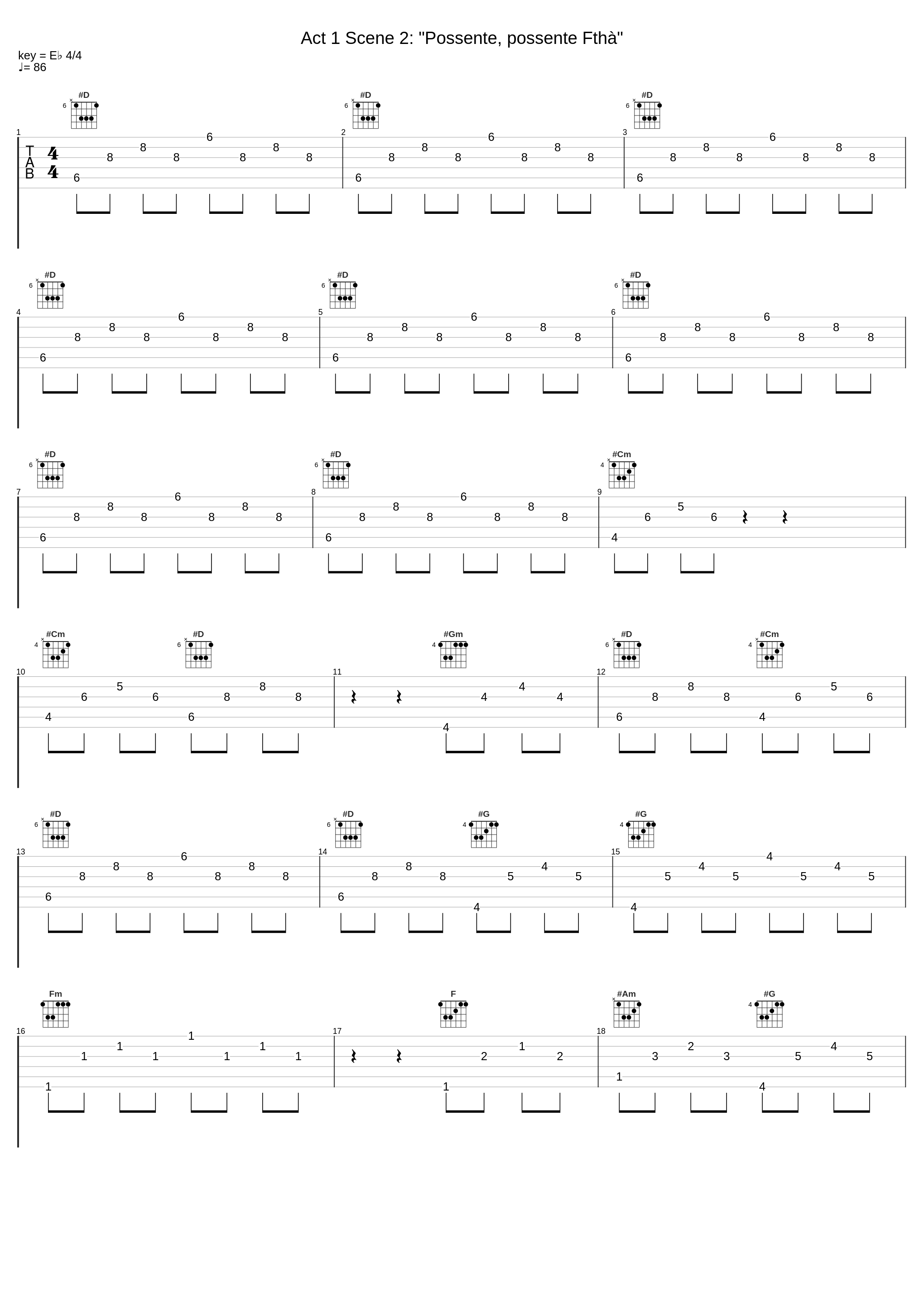 Act 1 Scene 2: "Possente, possente Fthà"_Eugenia Ratti,Arnold van Mill,Wiener Singverein,Wiener Philharmoniker,Herbert von Karajan_1