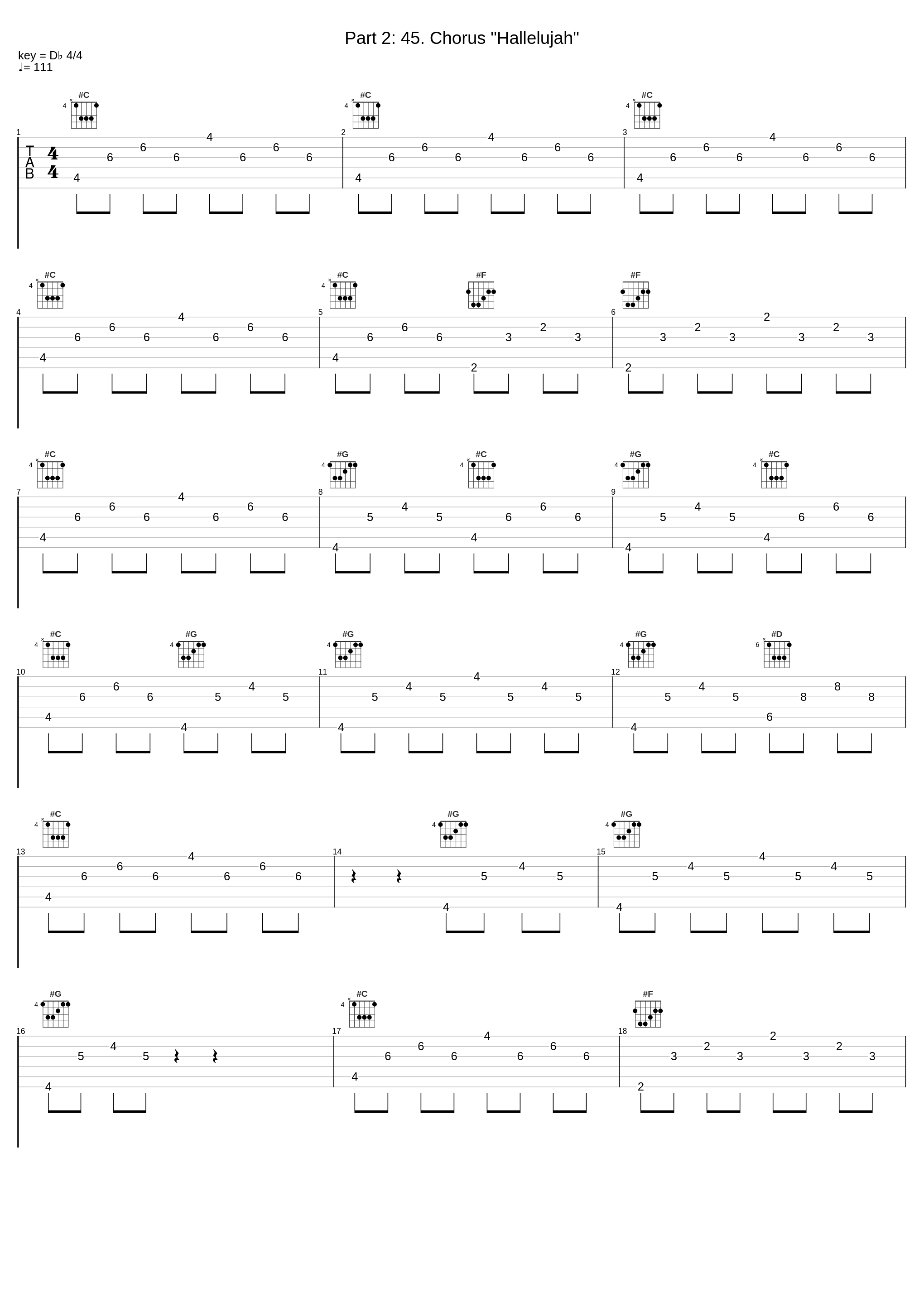 Part 2: 45. Chorus "Hallelujah"_George Friedrich Handel_1