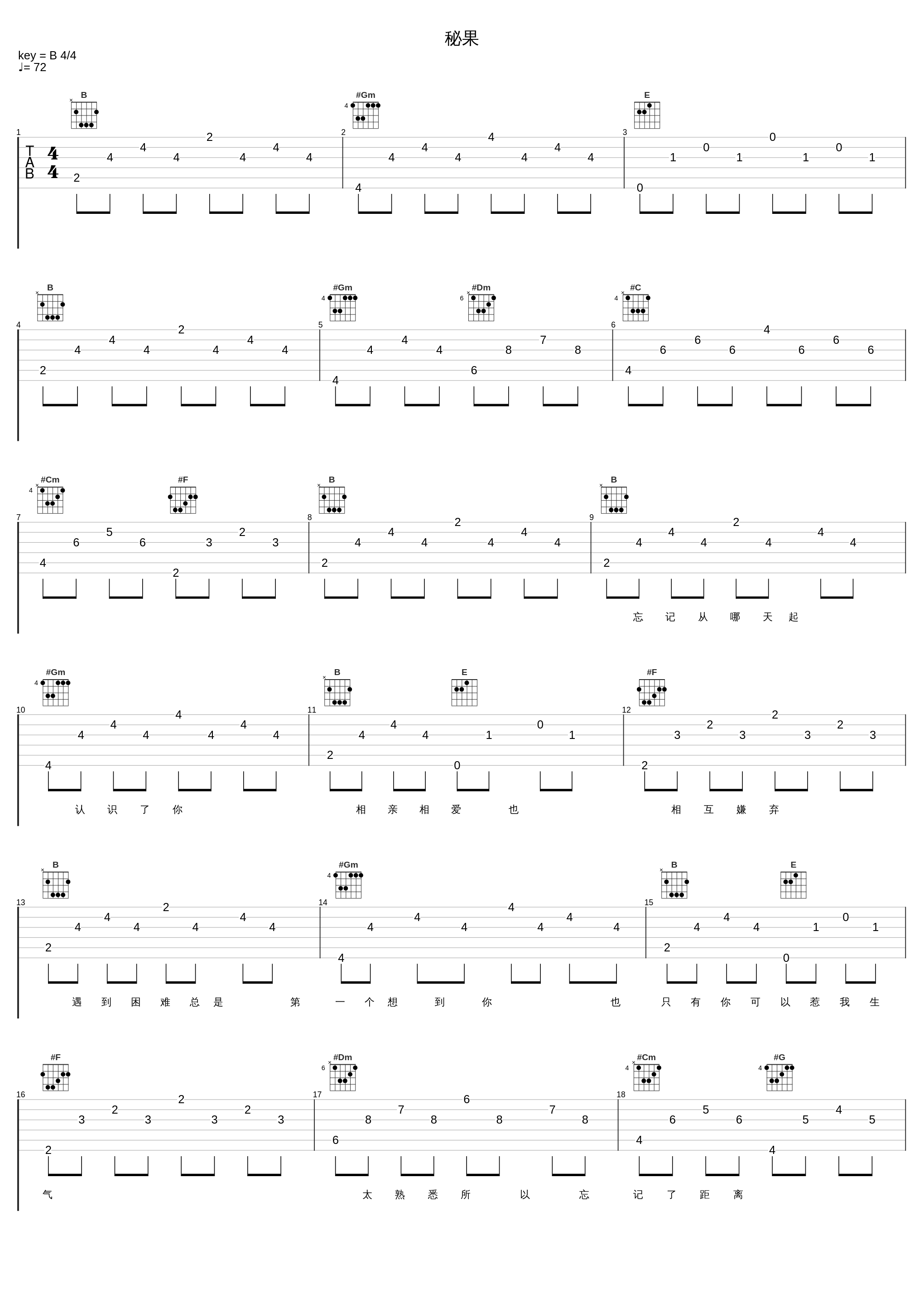 秘果_梁静茹_1