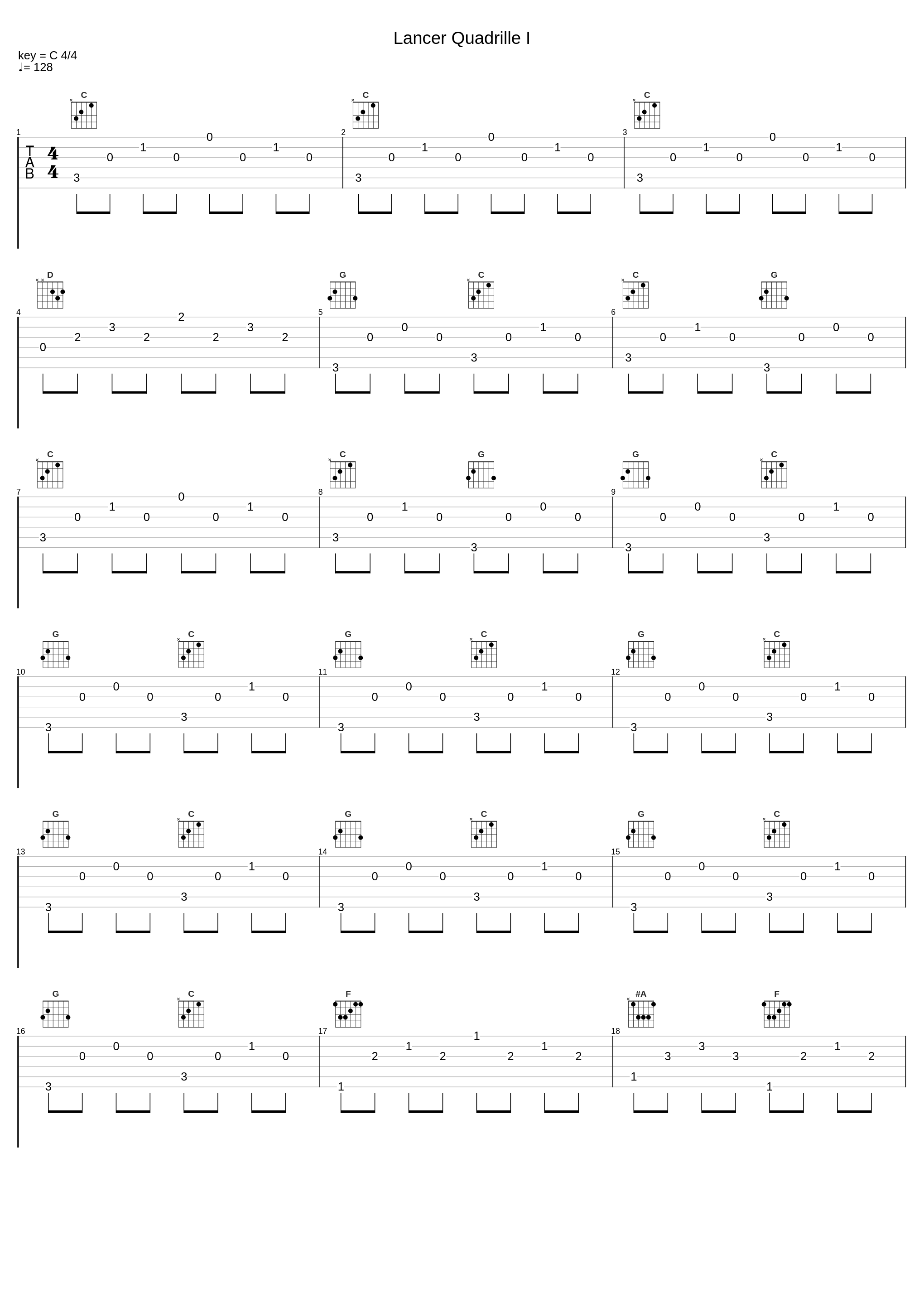 Lancer Quadrille I_Anton Bruckner_1