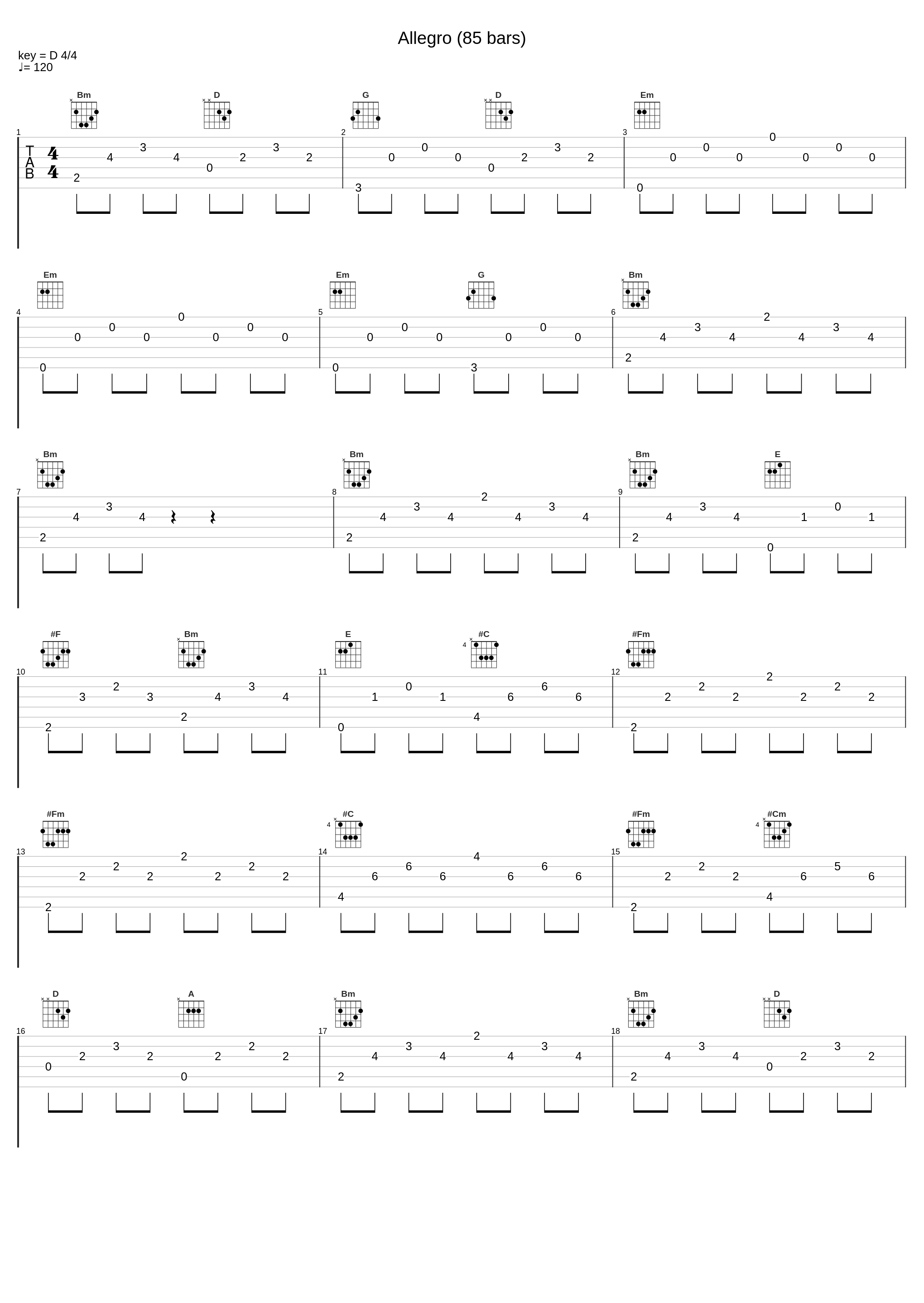 Allegro (85 bars)_George Friedrich Handel_1