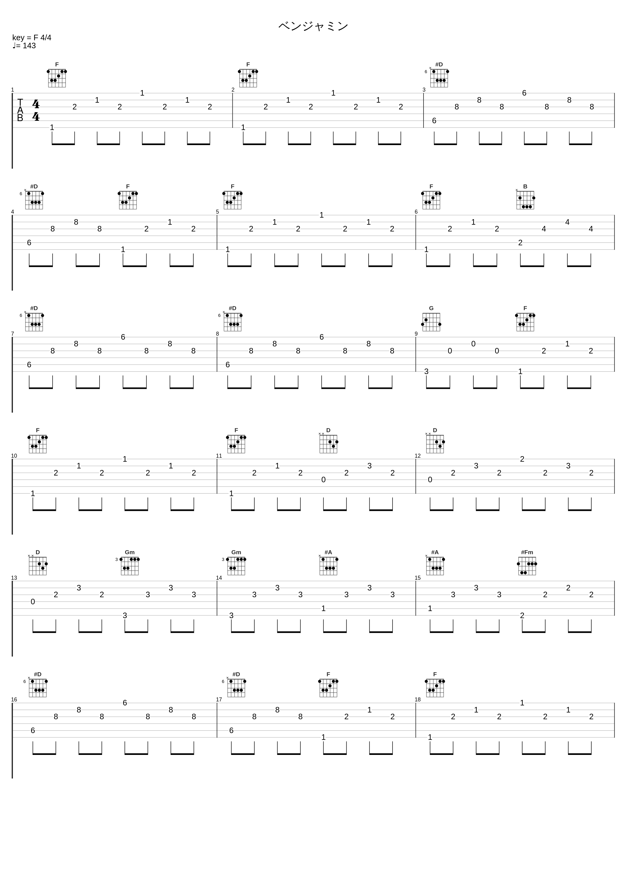 ベンジャミン_山崎将义_1