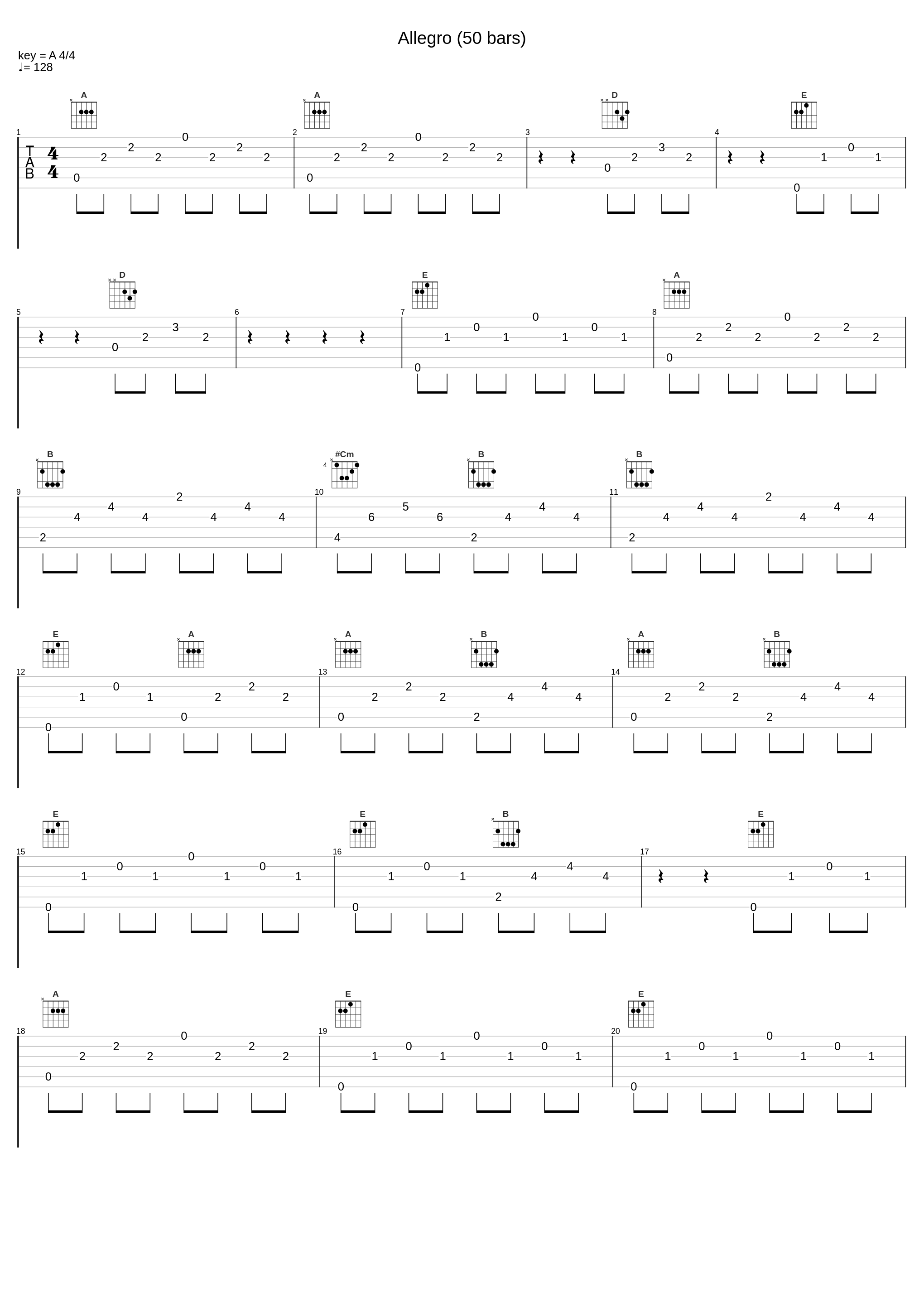 Allegro (50 bars)_George Friedrich Handel_1