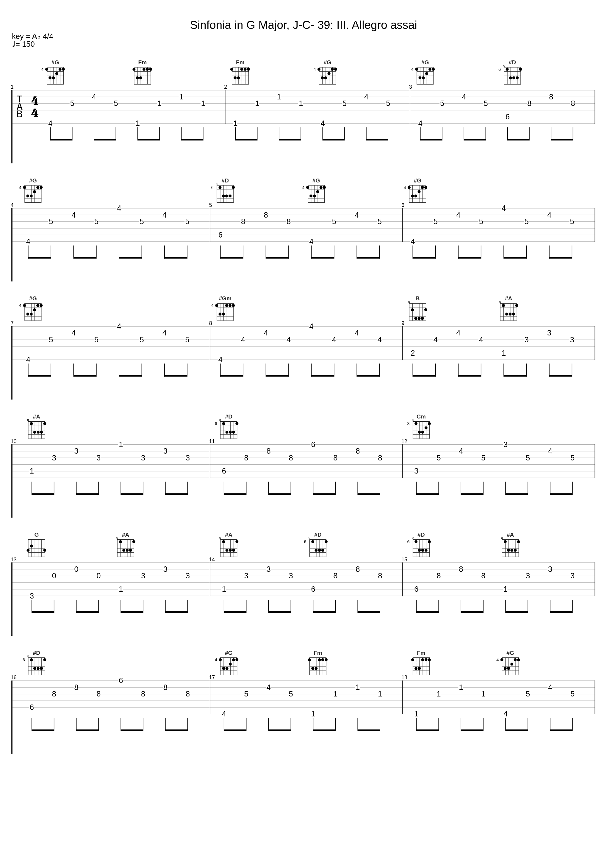 Sinfonia in G Major, J-C- 39: III. Allegro assai_Piccola Accademia musicale,Newell Jenkins,Giovanni Battista Sammartini_1