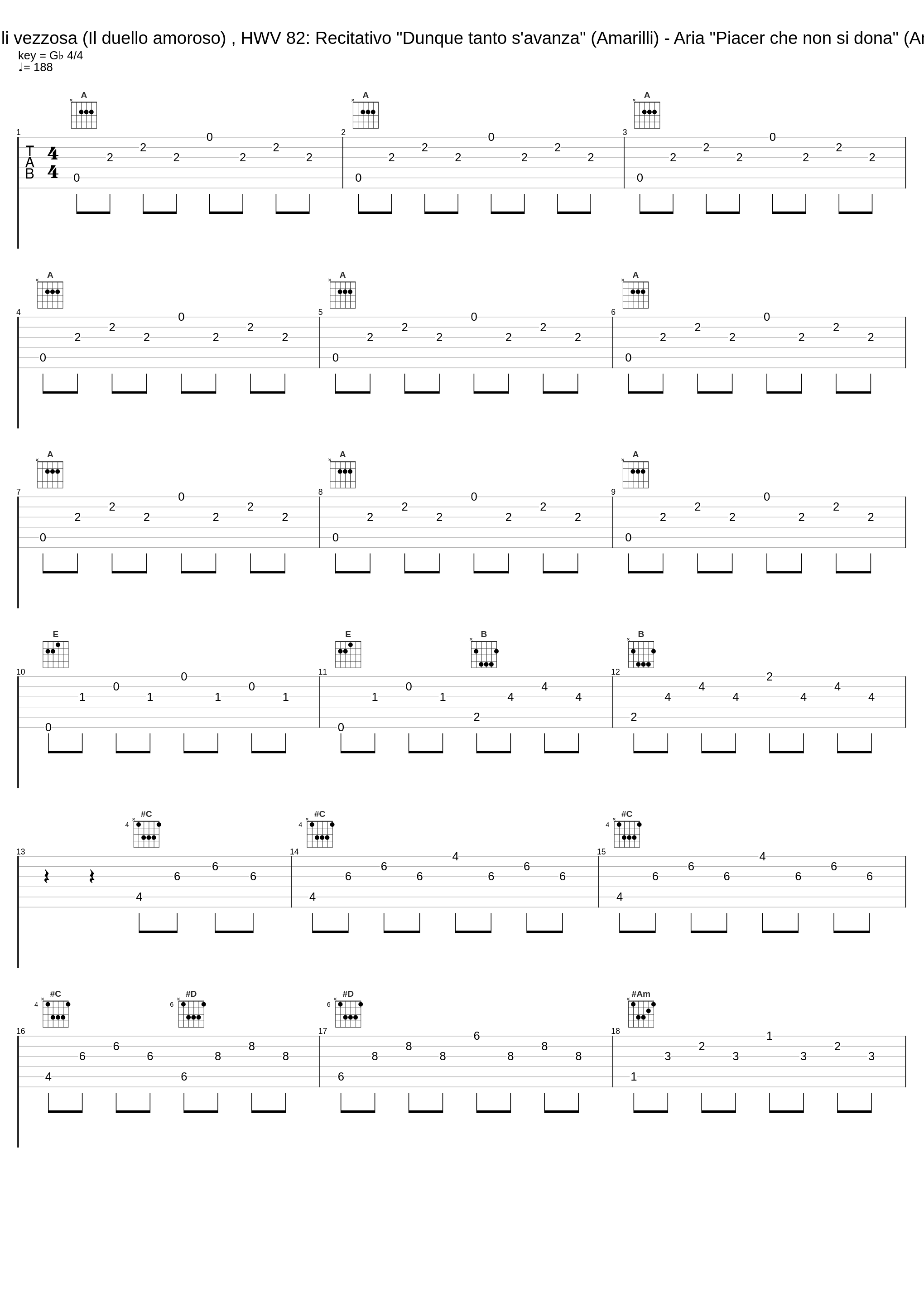 Amarilli vezzosa (Il duello amoroso) , HWV 82: Recitativo "Dunque tanto s'avanza" (Amarilli) - Aria "Piacer che non si dona" (Amarilli)_Andreas Scholl_1