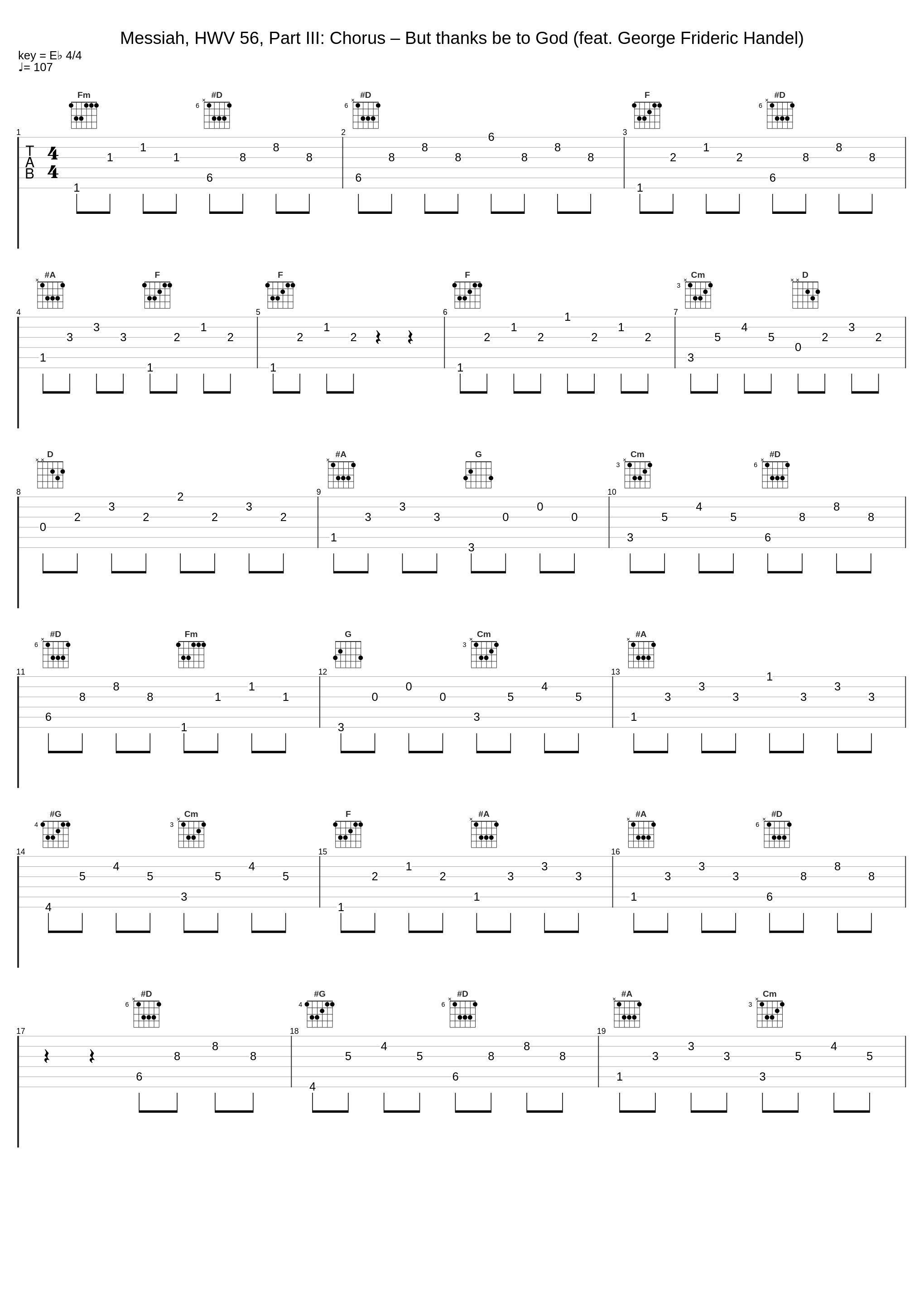 Messiah, HWV 56, Part III: Chorus – But thanks be to God (feat. George Frideric Handel)_Studentenkoor Gica,George Friedrich Handel_1