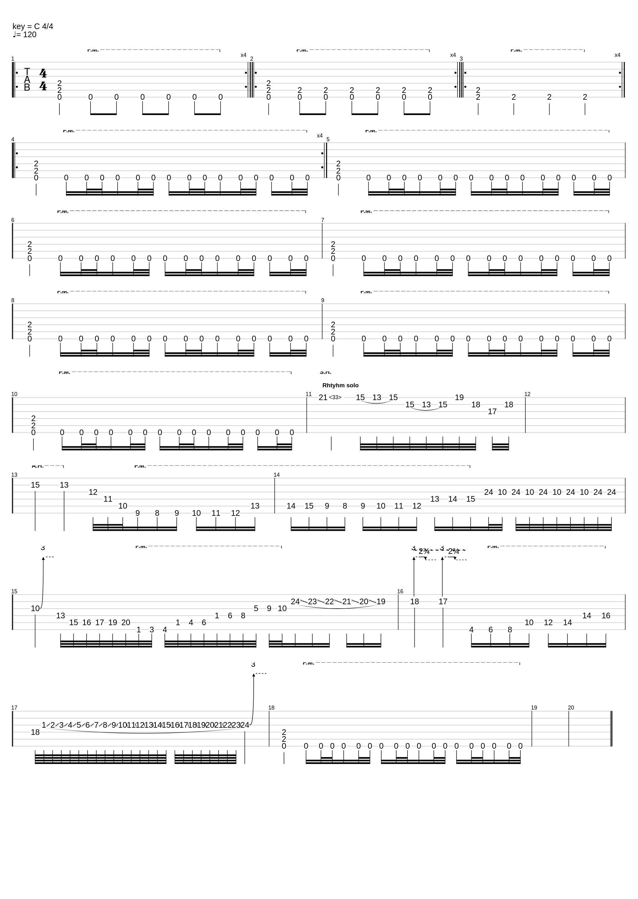 song that all instruments have a solo_A Band_1