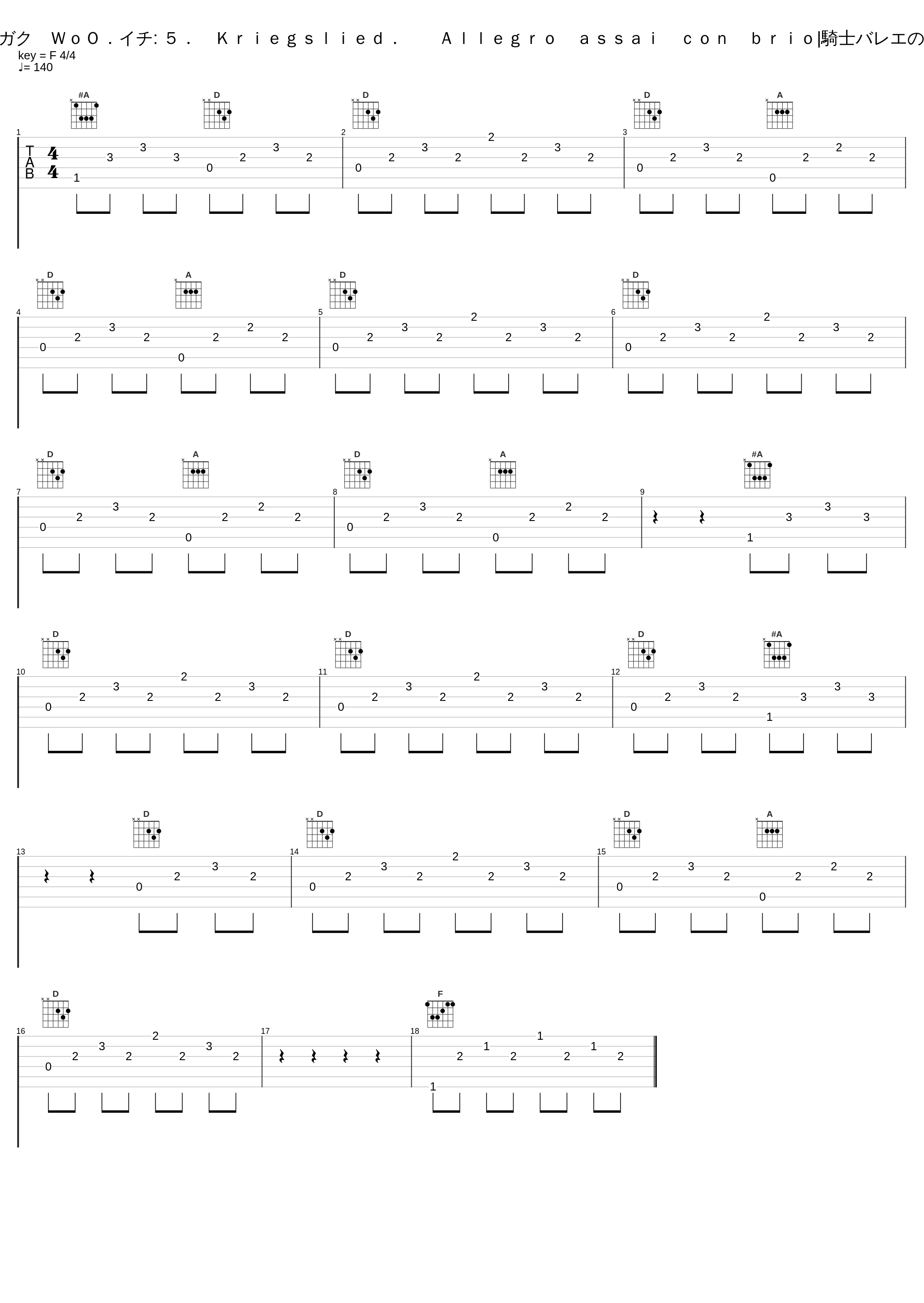 5. Kriegslied - Allegro assai con brio (キシバレエノタメノオンガク　ＷｏＯ．イチ: ５．　Ｋｒｉｅｇｓｌｉｅｄ．　　Ａｌｌｅｇｒｏ　ａｓｓａｉ　ｃｏｎ　ｂｒｉｏ|騎士バレエのための音楽 WoO.1: 第5楽章 Kriegslied.  Allegro assai con brio)_Berliner Philharmoniker,Herbert von Karajan_1
